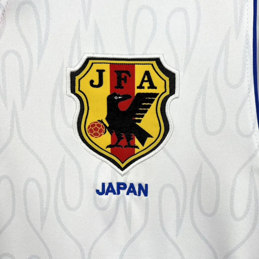 ManixJersey.com | Retro Japan 1998 Away Long Sleeves Jersey -Customize Name, Number and Patch | Worldwide Shipping