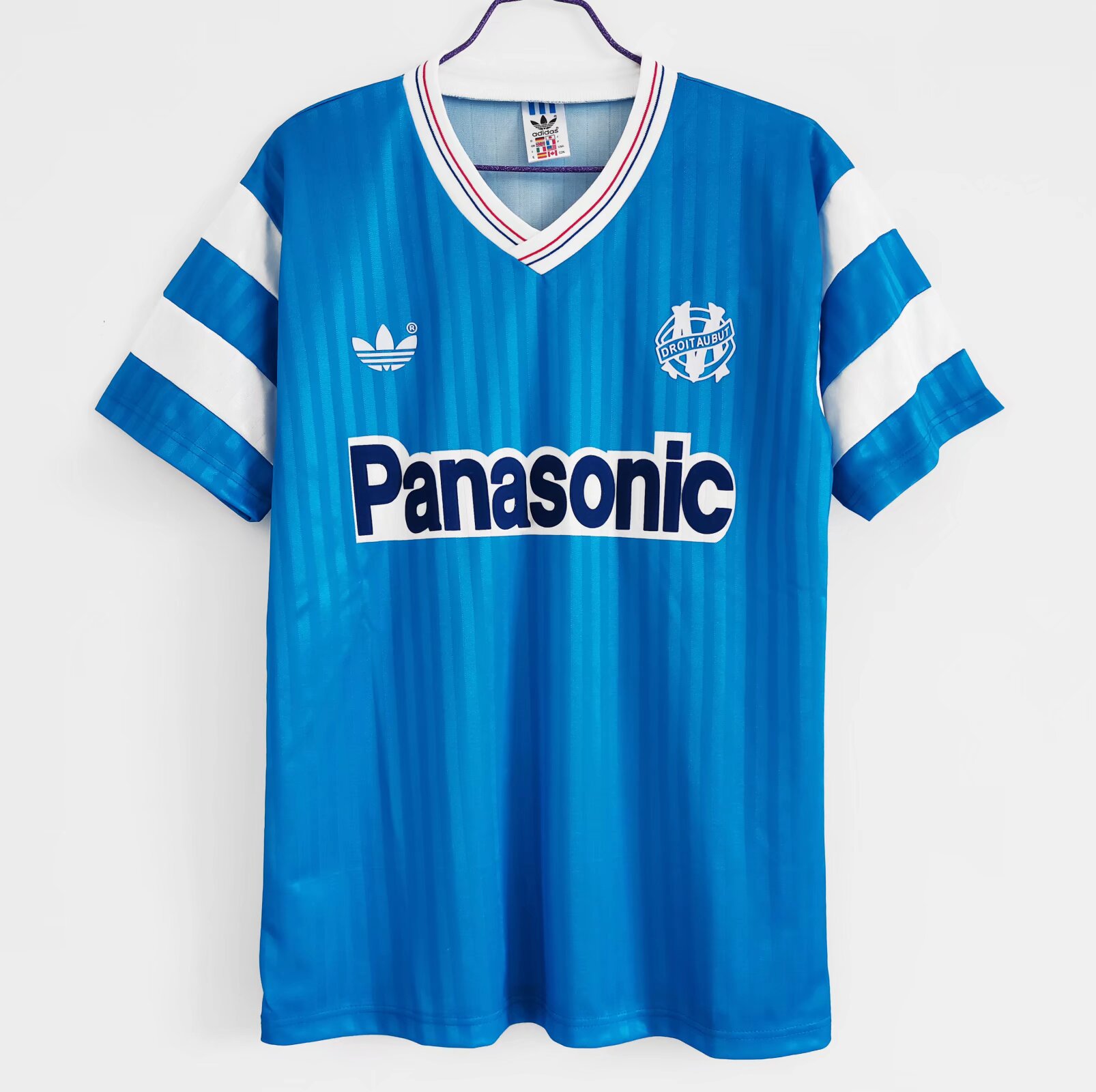 SIUjerseys-Retro Marseille 1990-91 Away Jersey