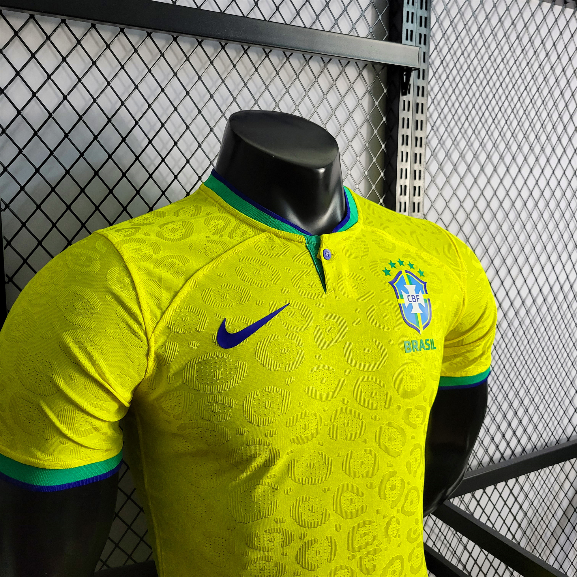 ManixJersey.com | Brazil 2023 Home Stadium Jersey - Player Version -Customize Name, Number and Patch | Worldwide Shipping