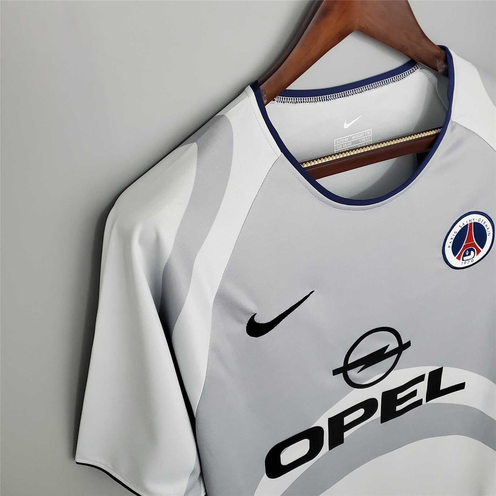unitedfutballjersey-Retro Paris Saint-Germain PSG 2001-02 Away Jersey