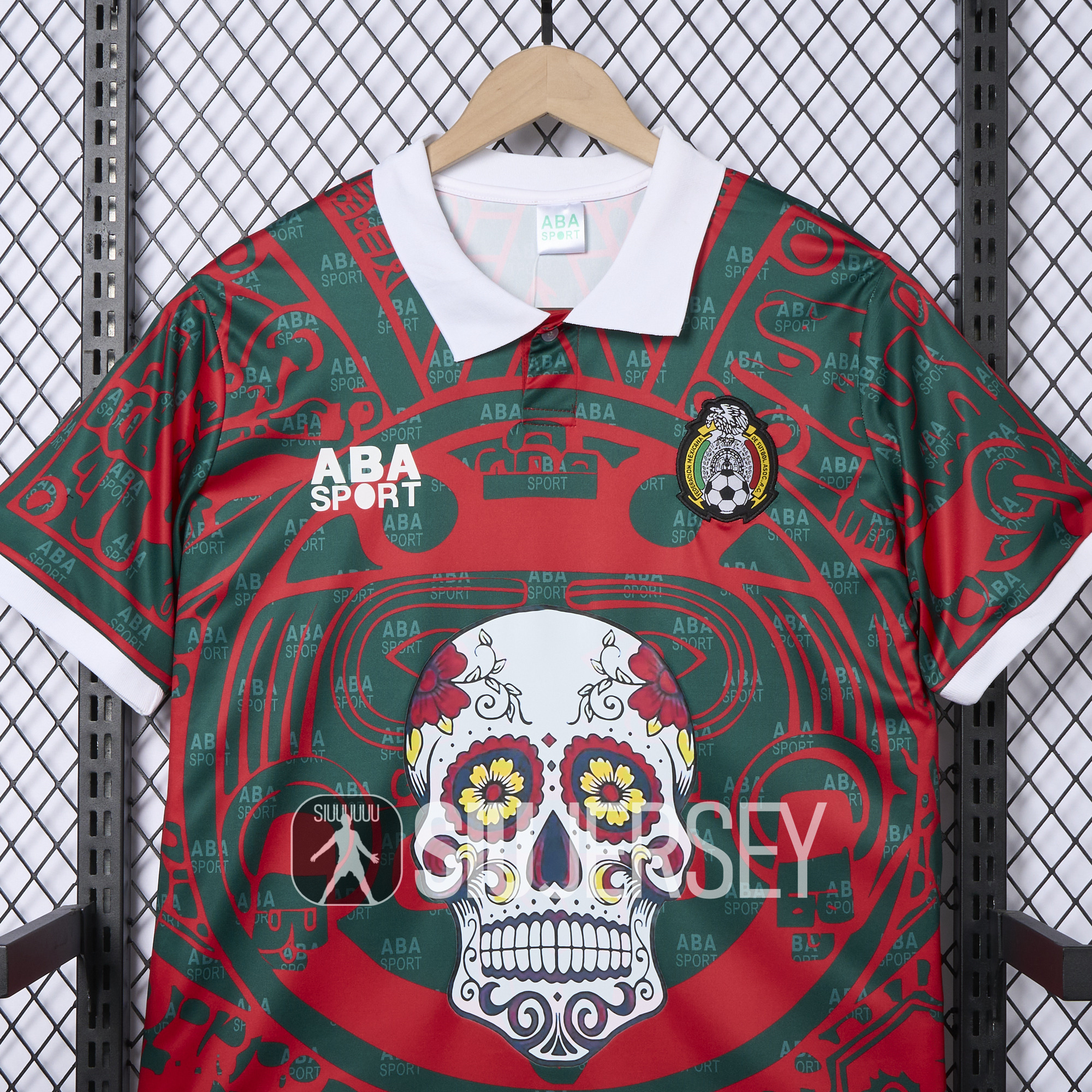 SIUjerseys-Mexico 2024 Red Skull Special Edition Jersey - Fans Version
