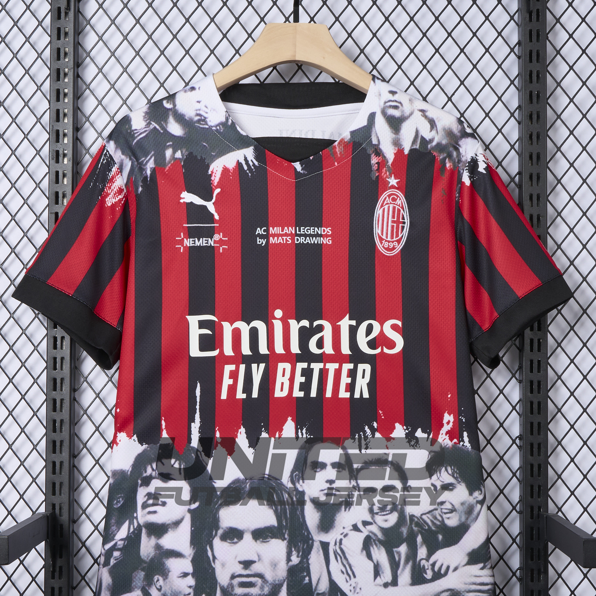 foot-Retro AC Milan 22-23 Legendary Stars Special Edition Jersey - Fans Version
