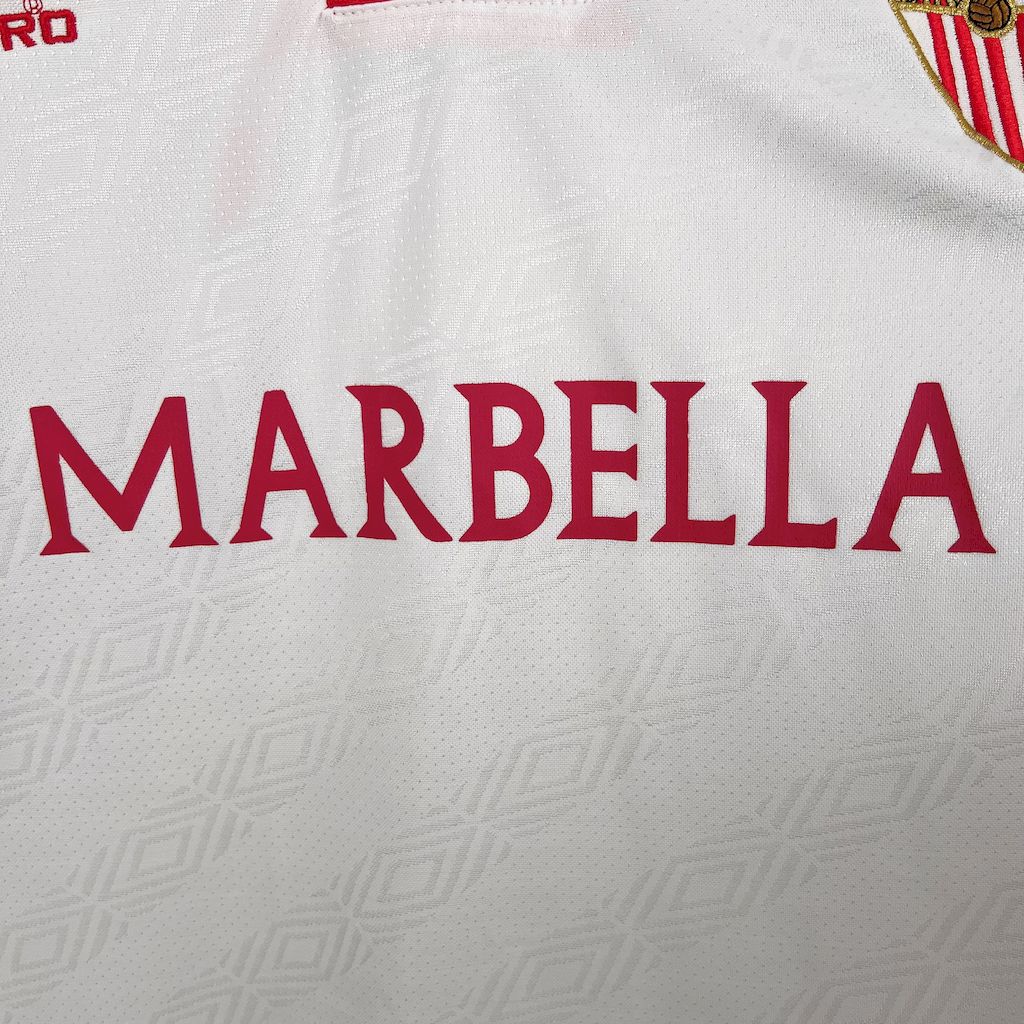 ManixJersey.com | Retro Sevilla FC 1994-96 Home Jersey -Customize Name, Number and Patch | Worldwide Shipping