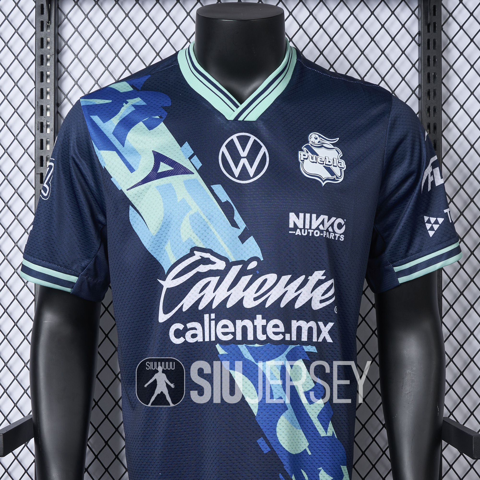 SIUjerseys-Club Puebla 24-25 Away Jersey - Player Version