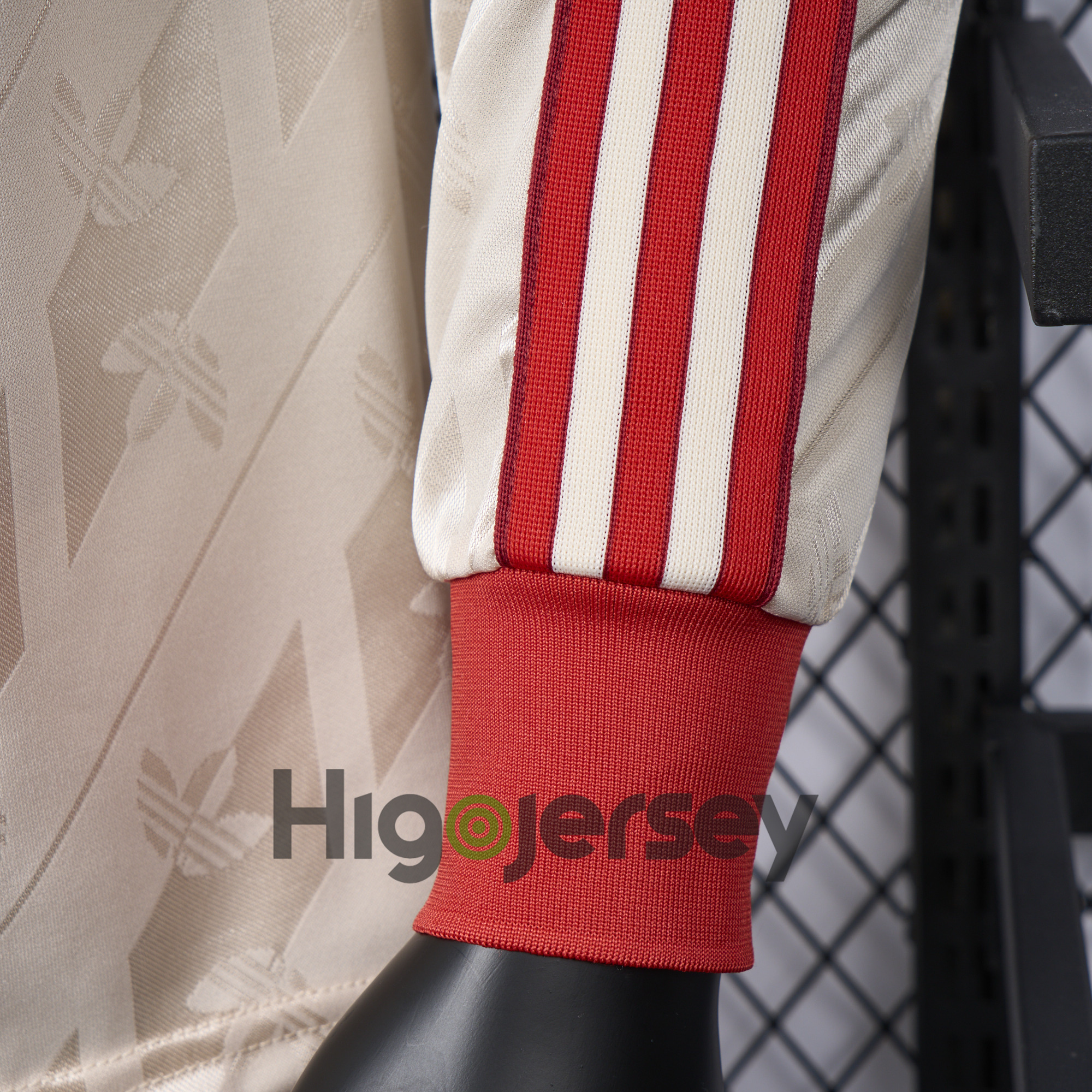 Higojerseys-Bayern Munich 24-25 Originals LFSTLR Long Sleeve Off White Jersey - Player Version