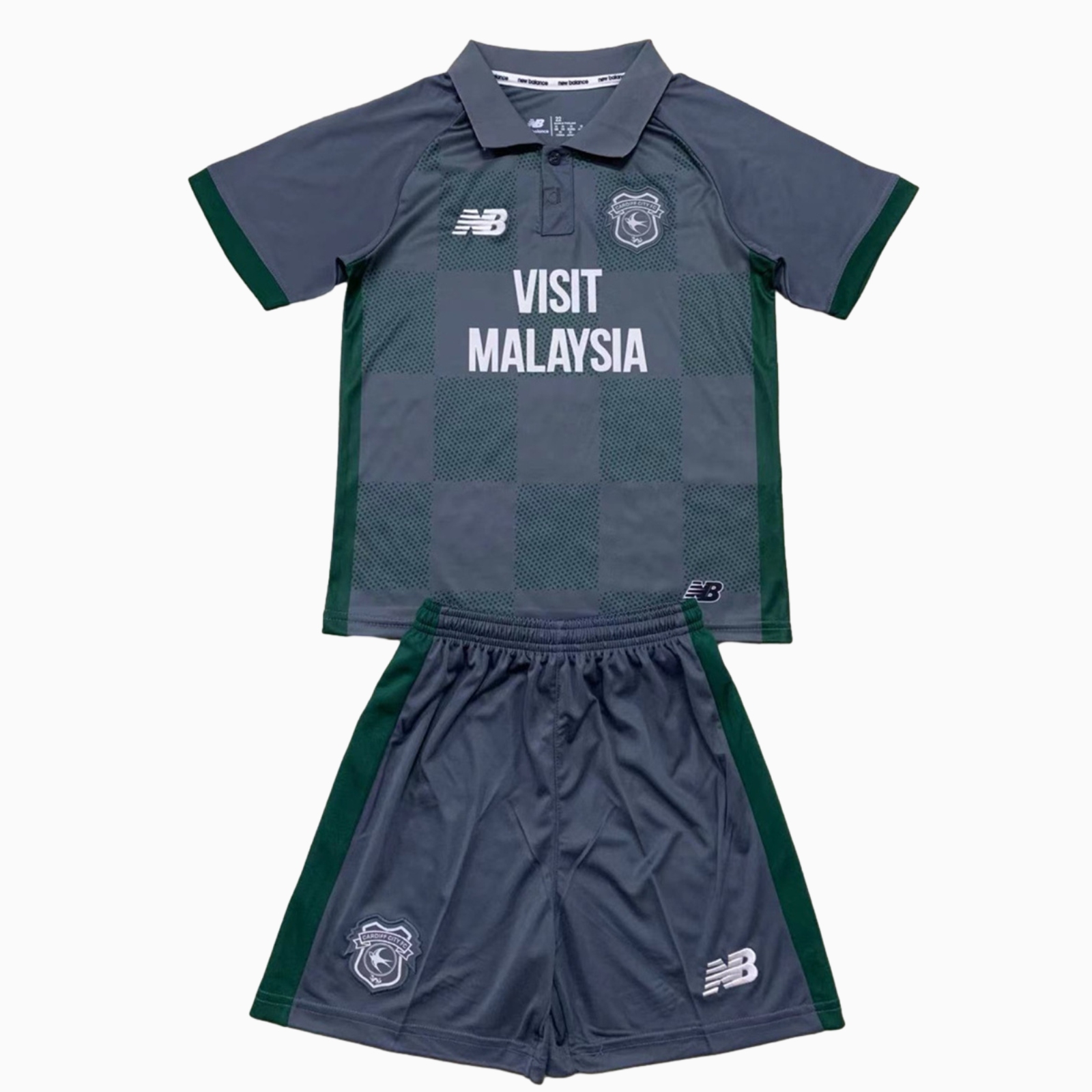 ManixJersey.com | Cardiff City 24-25 Away Kids Kit -Customize Name, Number and Patch | Worldwide Shipping