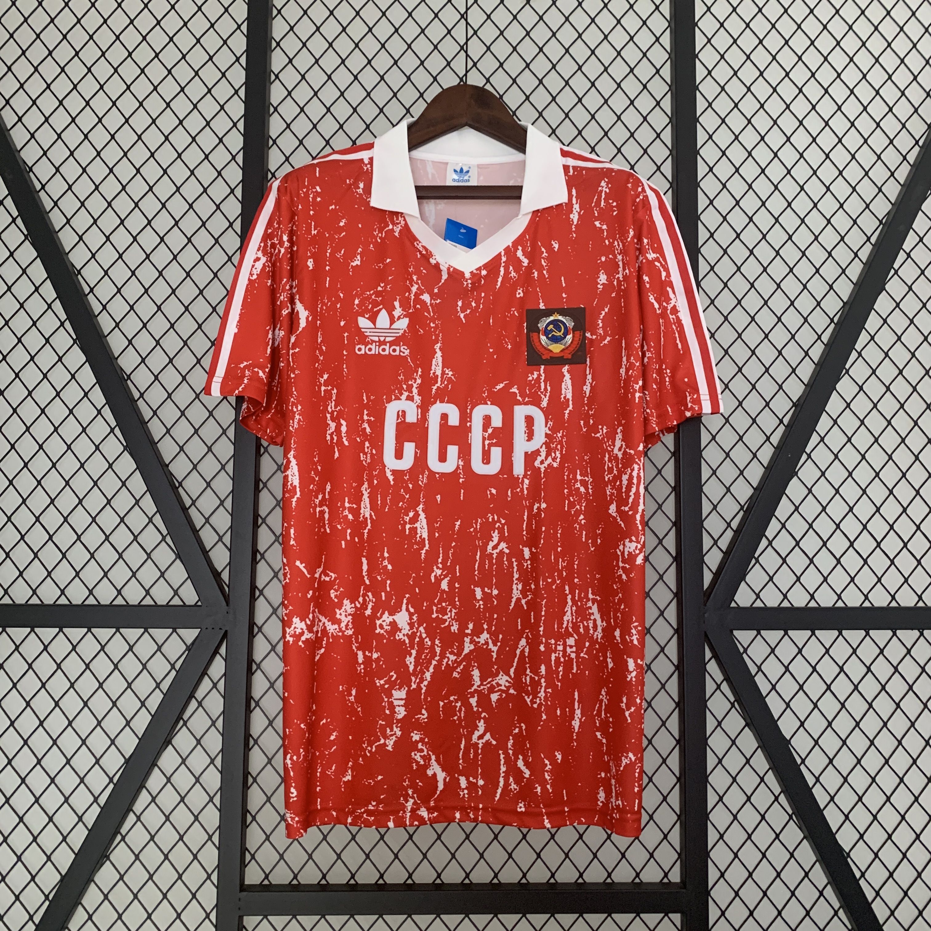 ManixJersey.com | Retro Soviet Union 1990 Home Stadium Jersey -Customize Name, Number and Patch | Worldwide Shipping