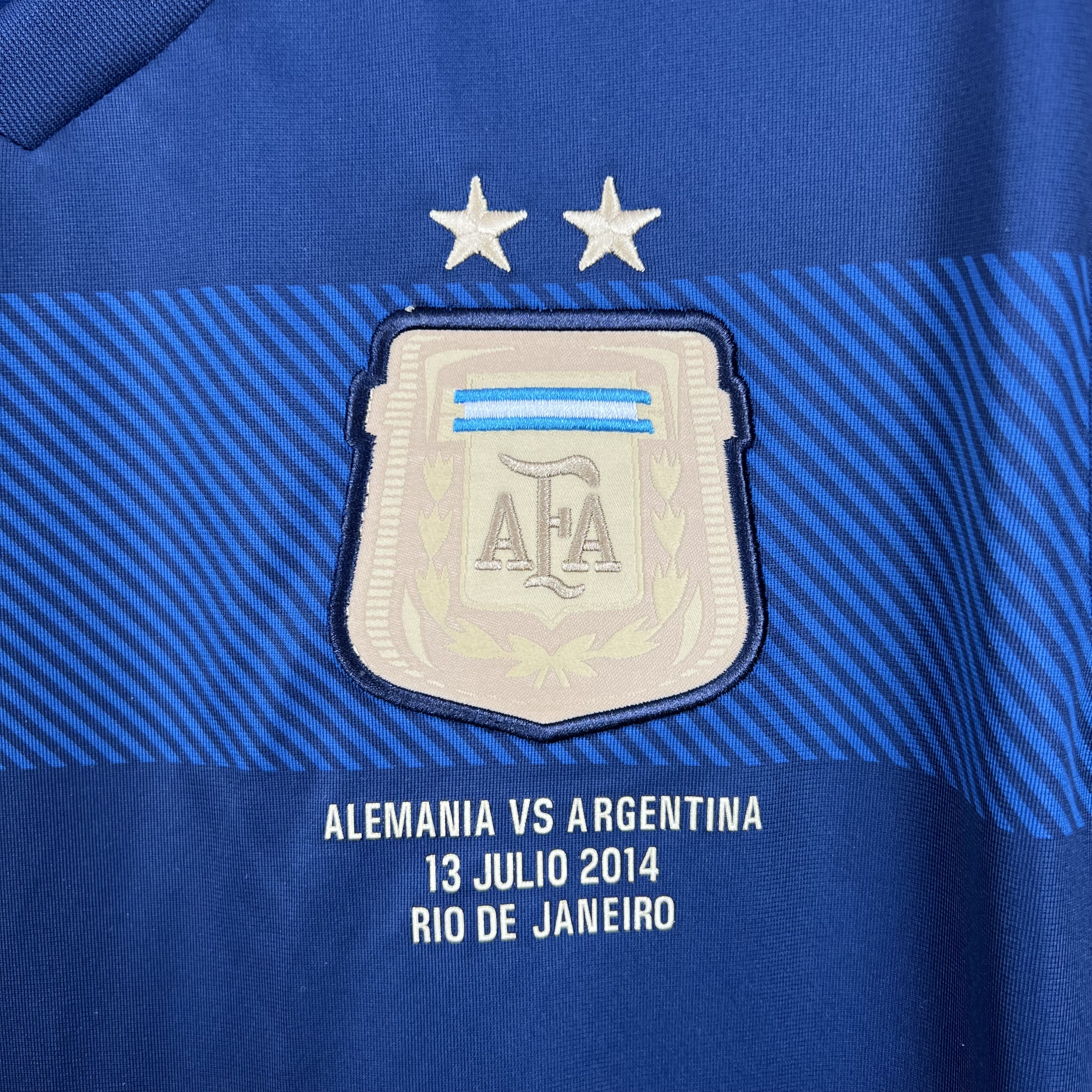SIUjerseys-Retro Argentina 2014 Away Stadium Jersey