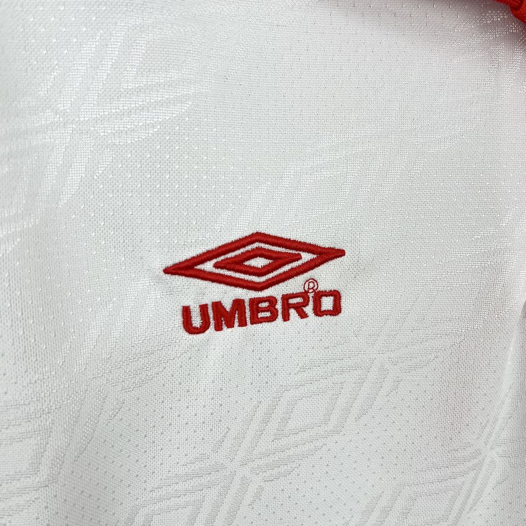ManixJersey.com | Retro Sevilla FC 1994-96 Home Jersey -Customize Name, Number and Patch | Worldwide Shipping