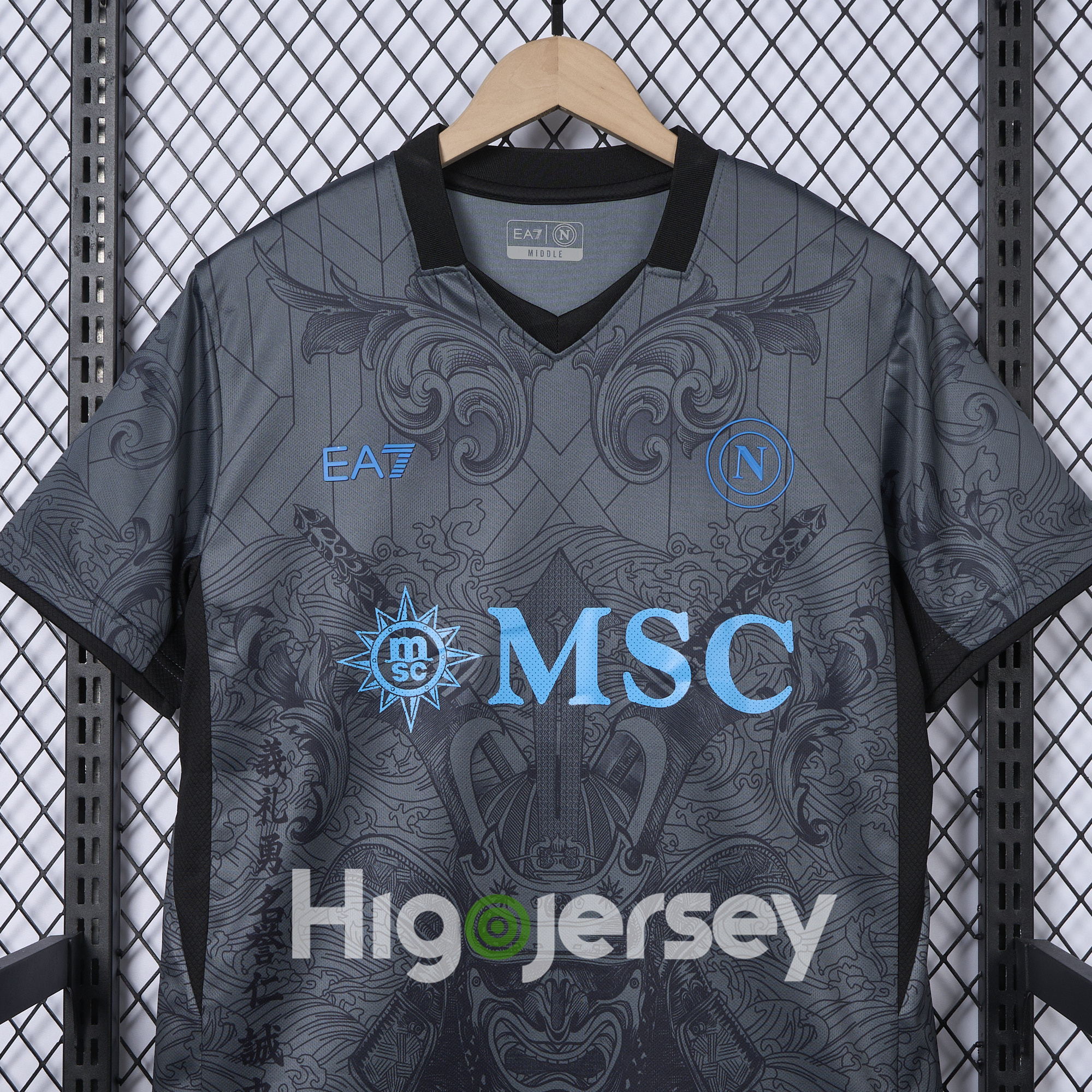 Higojerseys-Napoli 24-25 Third Jersey - Fans Version