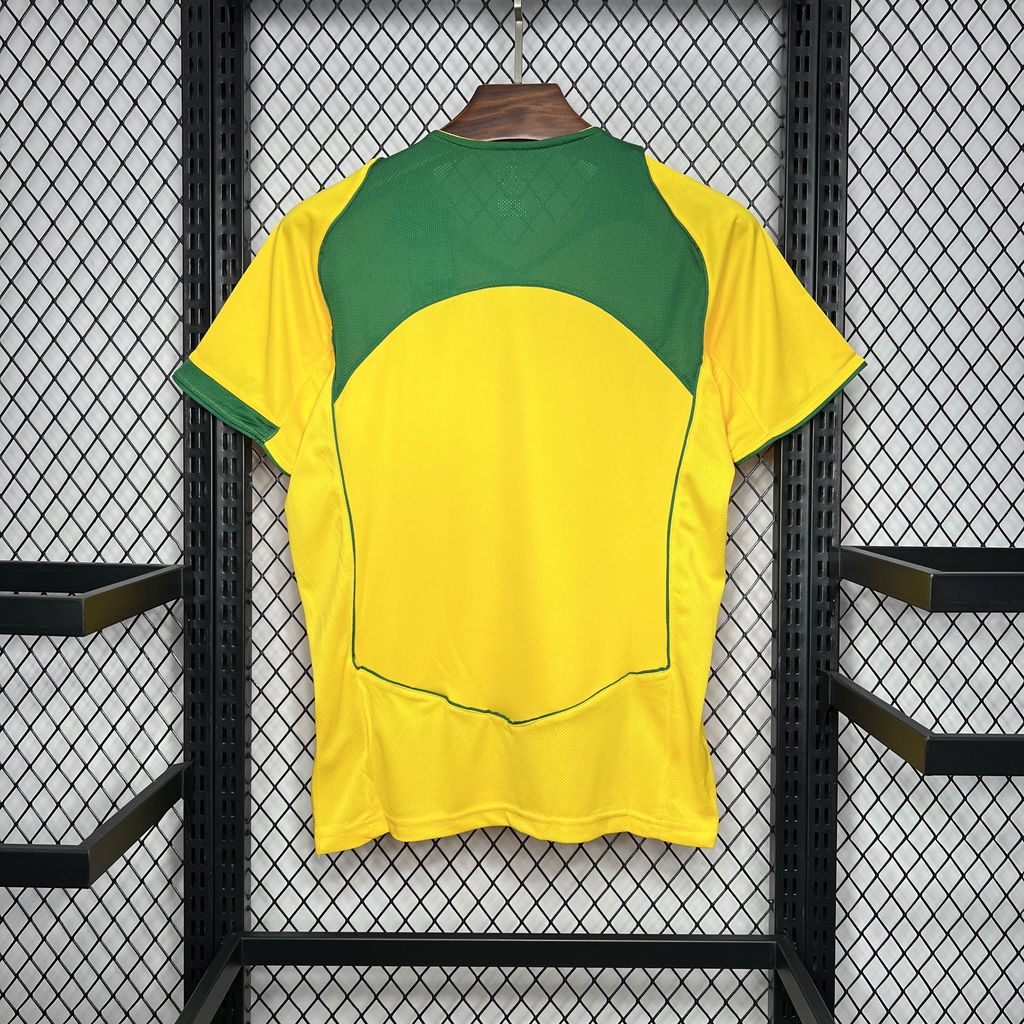 SIUjerseys-Retro Brazil 2004 Home Jersey