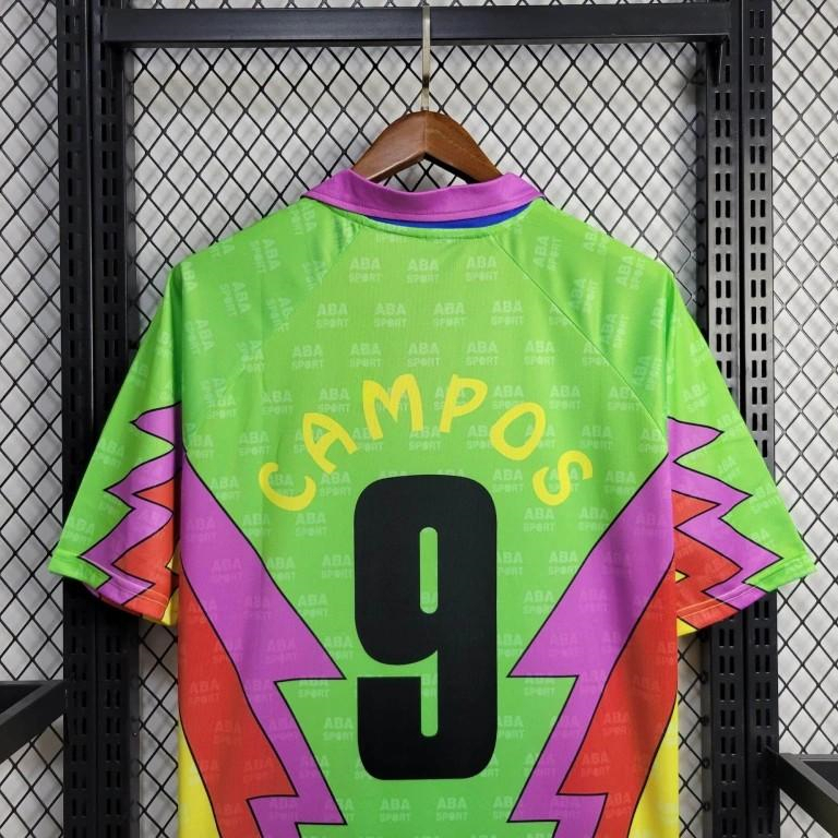 ManixJersey.com | Retro Mexico 1994 Goalkeeper Green Jersey -Customize Name, Number and Patch | Worldwide Shipping