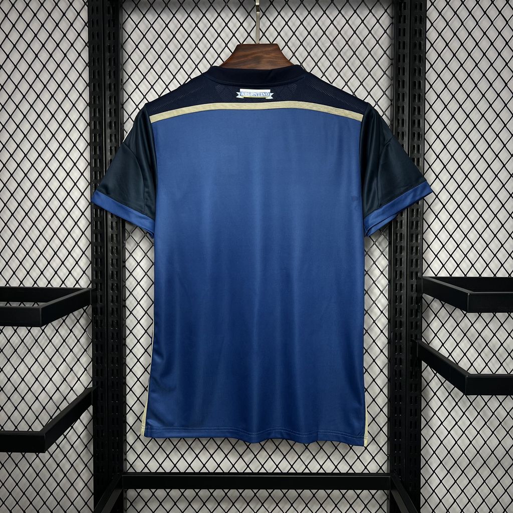 unitedfutballjersey-Retro Argentina 2014 Away Stadium Jersey