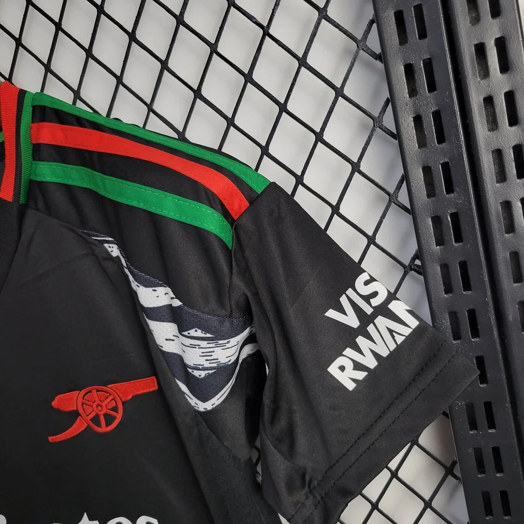 ManixJersey.com | Arsenal 24-25 Away Kids Kit -Customize Name, Number and Patch | Worldwide Shipping