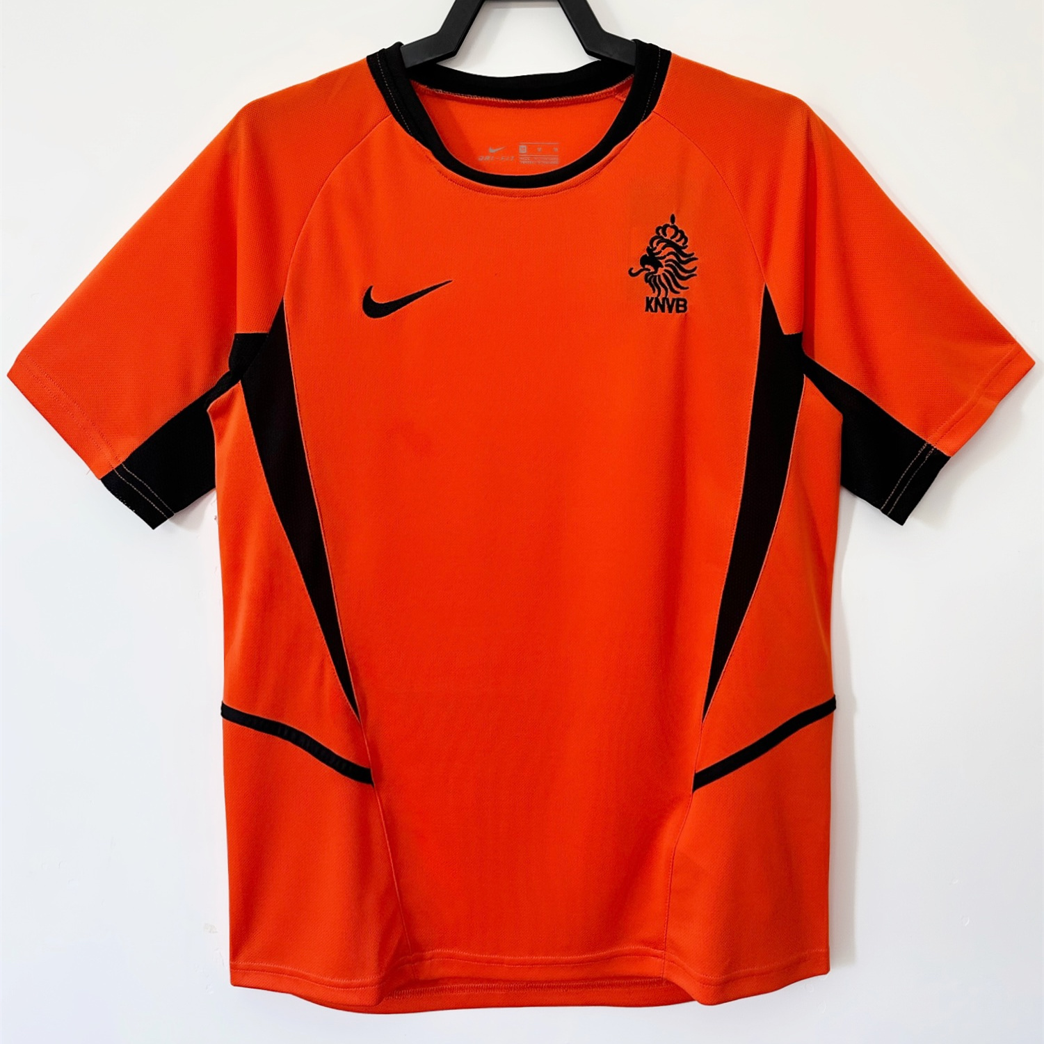 ManixJersey.com | Retro Netherlands 2002 Home Stadium Jersey -Customize Name, Number and Patch | Worldwide Shipping