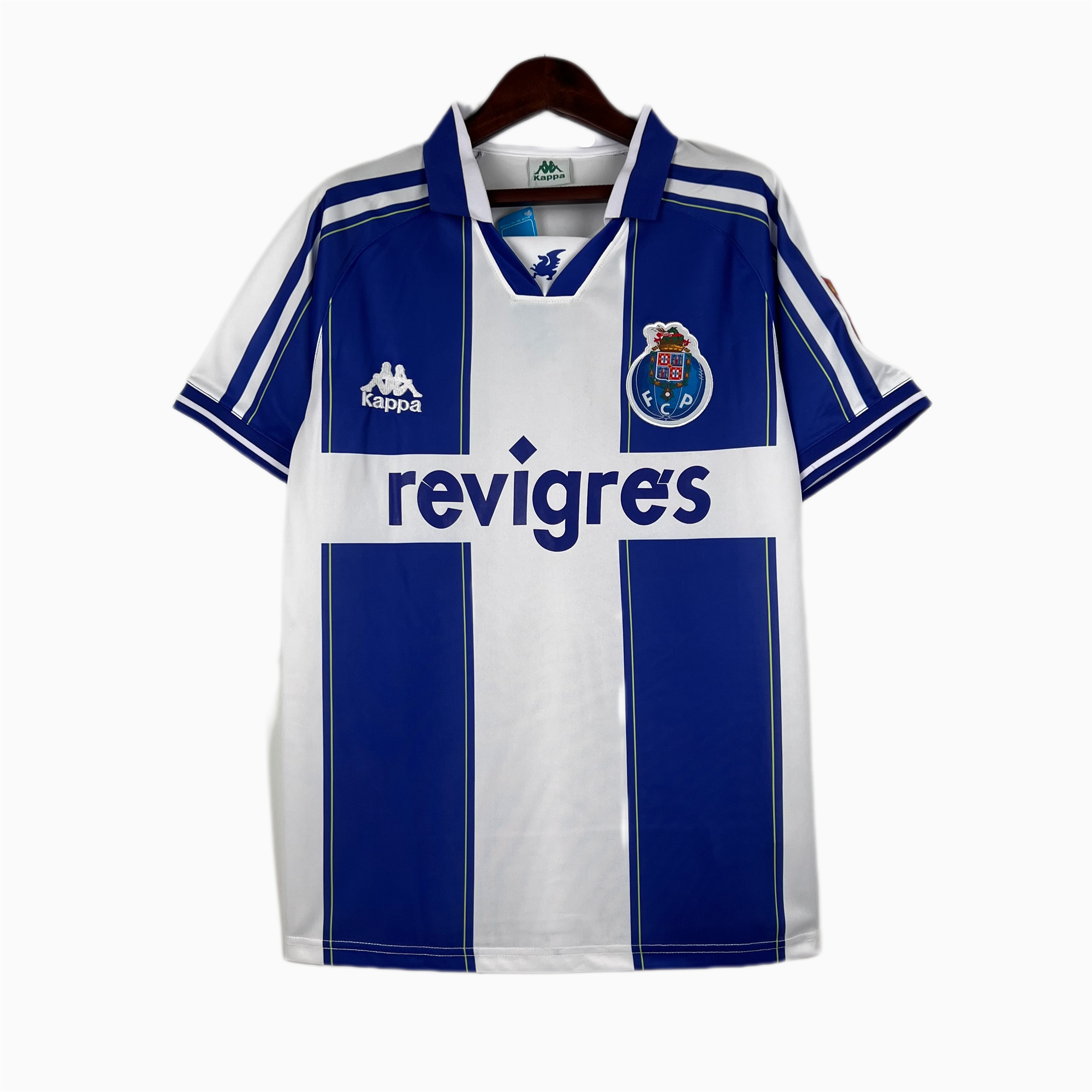 ManixJersey.com | Retro Porto 1998-99 Home Stadium Jersey -Customize Name, Number and Patch | Worldwide Shipping
