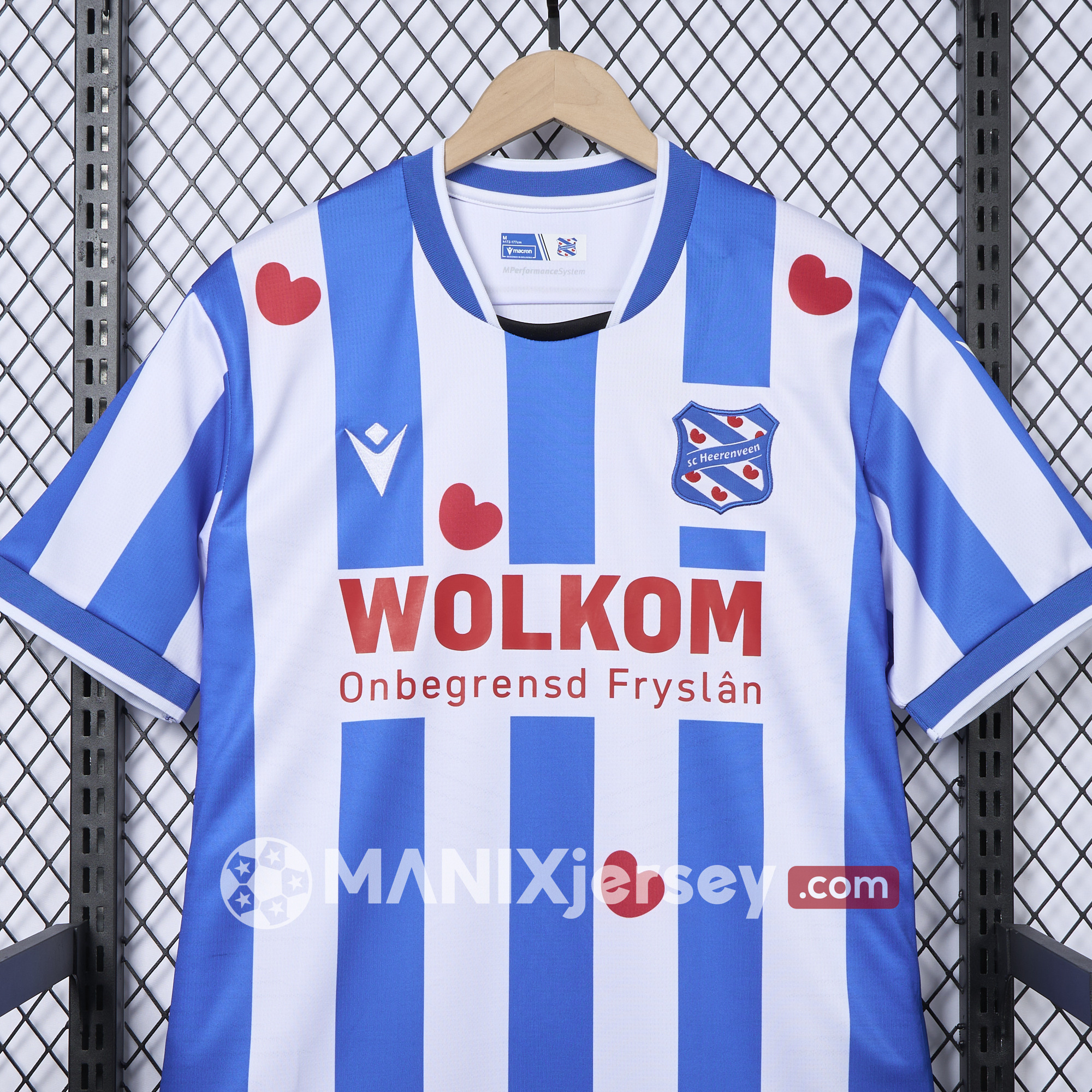 ManixJersey.com | SC Heerenveen 24-25 Home Jersey - Fans Version -Customize Name, Number and Patch | Worldwide Shipping