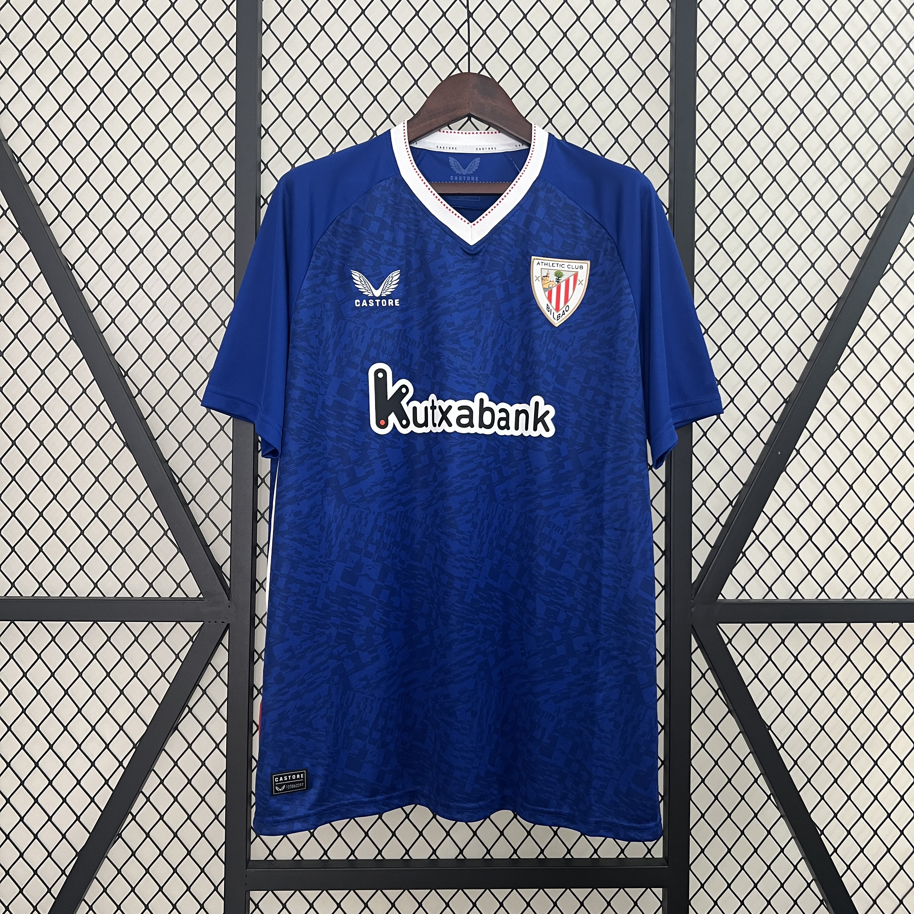 ManixJersey.com | Athletic Bilbao 24-25 Away Jersey - Fans Version -Customize Name, Number and Patch | Worldwide Shipping
