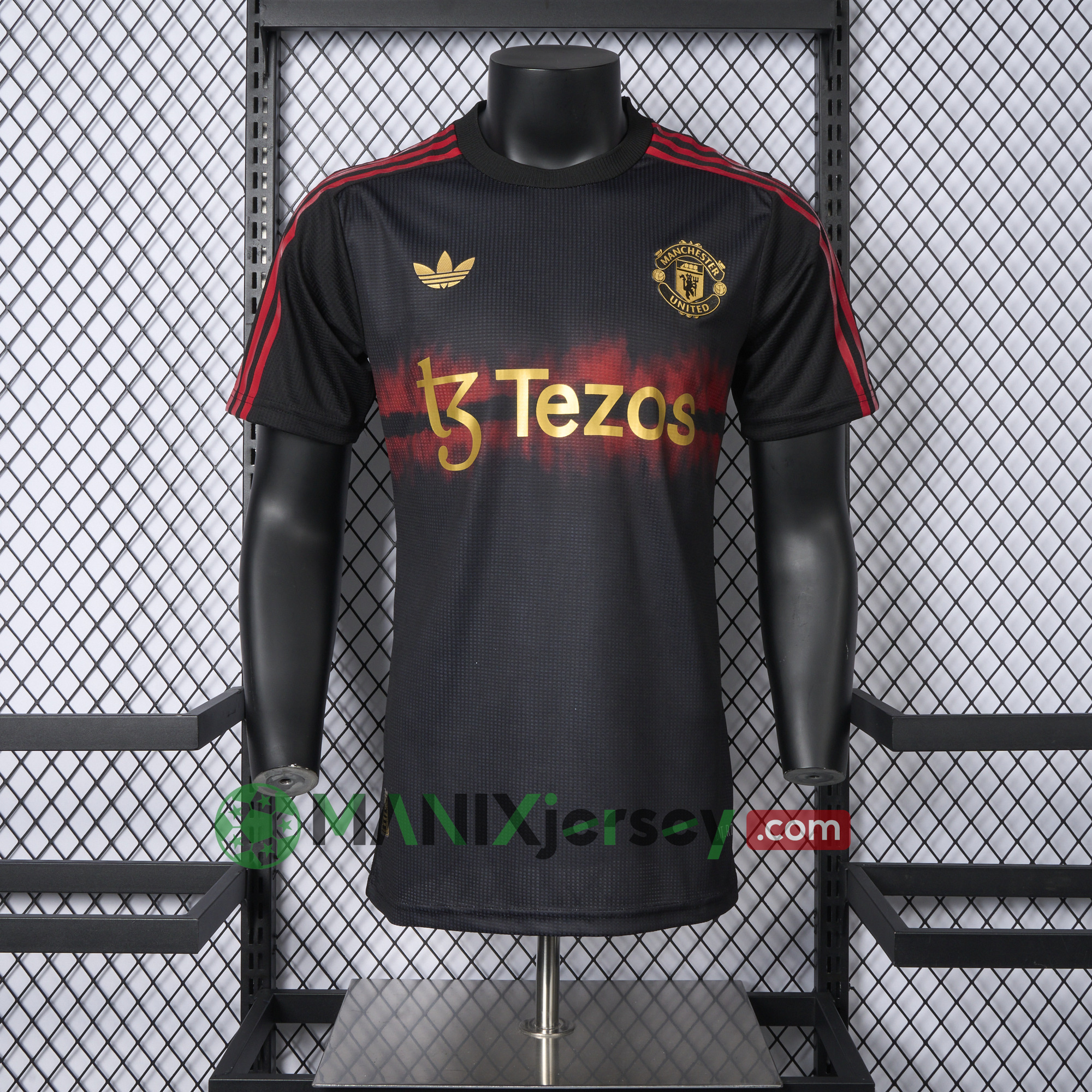 ManixJersey.com | Manchester United 24-25 Pre-Match Chinese New Year Jersey - Player Version -Customize Name, Number and Patch | Worldwide Shipping