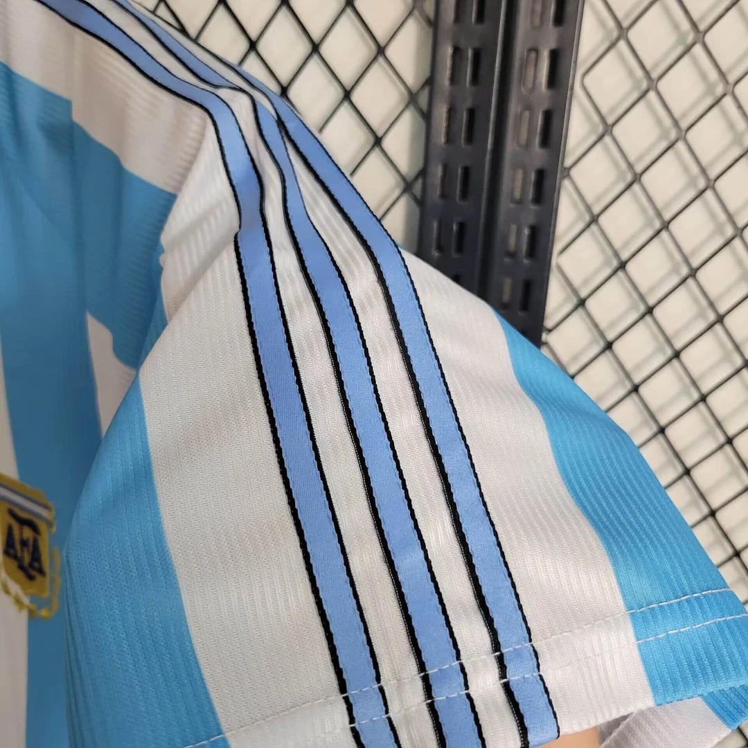 GlobeJersey-Retro Argentina 1998 Home Stadium Jersey