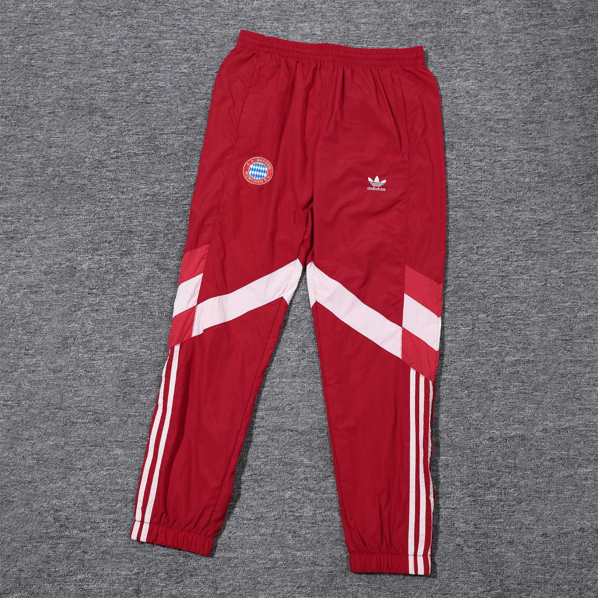 ManixJersey.com | Bayern Munich 24-25 Originals LFSTLR Windbreaker Suit - Red Jackets & Pants -Customize Name, Number and Patch | Worldwide Shipping