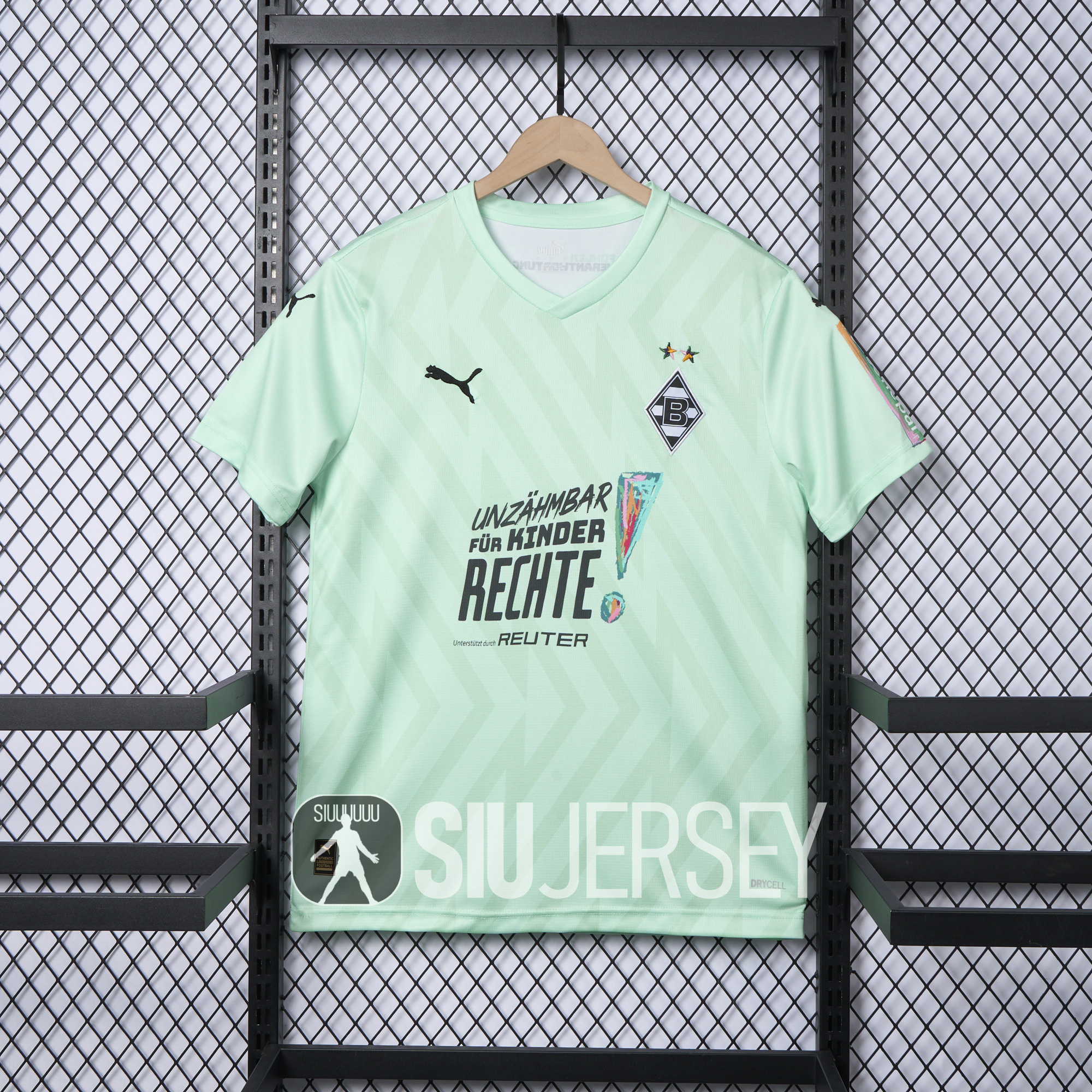 SIUjerseys-Borussia Mönchengladbach 24-25 World Children's Day Special Jersey - Fans Version