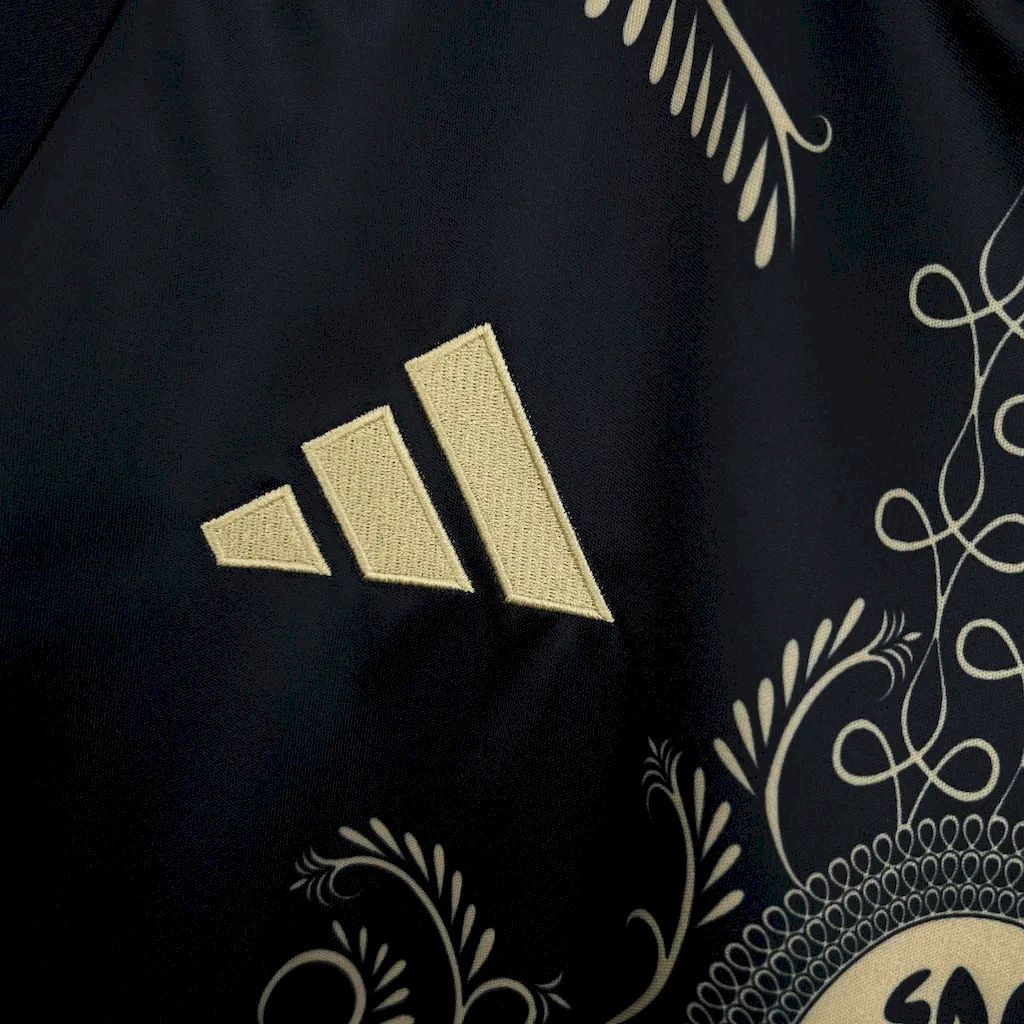 ManixJersey.com | Algeria 2024-25 Black Gold Supporter Jersey - Fans Version -Customize Name, Number and Patch | Worldwide Shipping