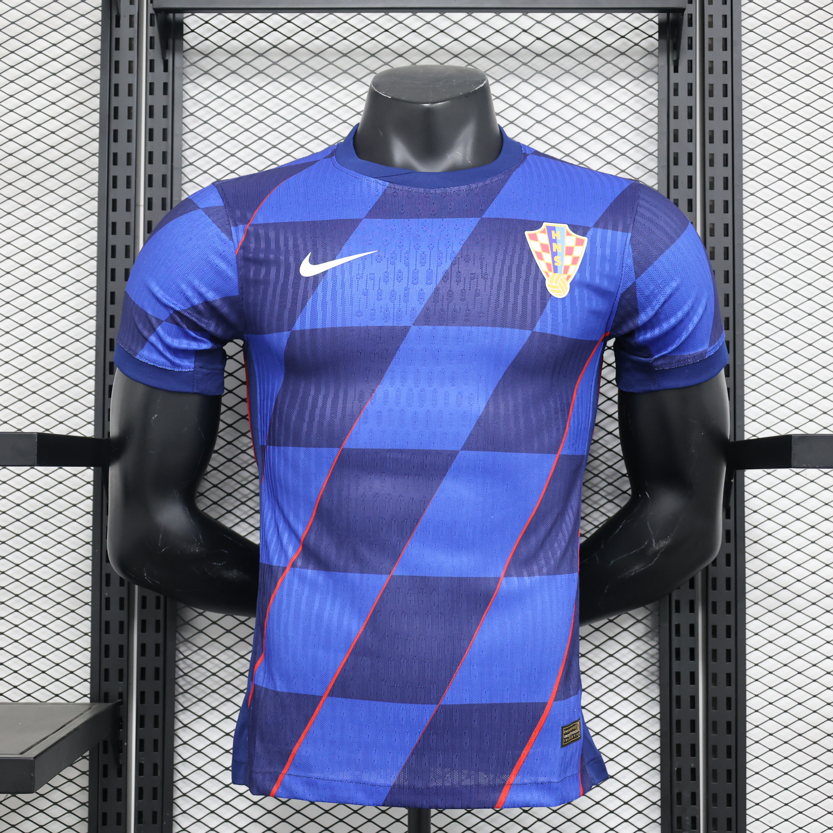 unitedfutballjersey-Croatia 2024 Away Stadium Jersey - Player Version