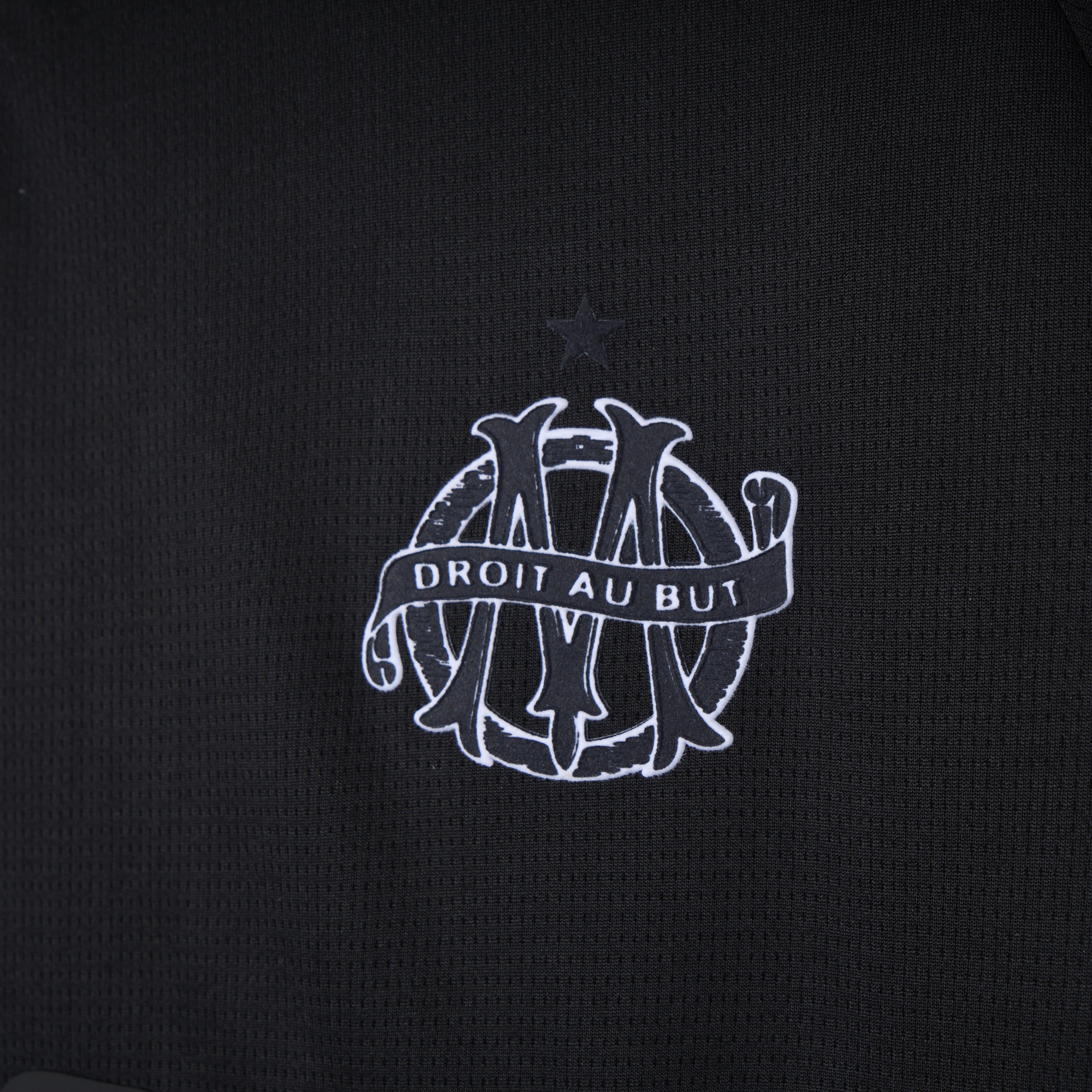 unitedfutballjersey-Marseille 24-25 125th Anniversary Black Jersey - Fans Version