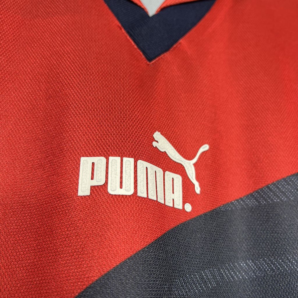 ManixJersey.com | Retro Atletico Madrid 1996-97 Away Jersey -Customize Name, Number and Patch | Worldwide Shipping