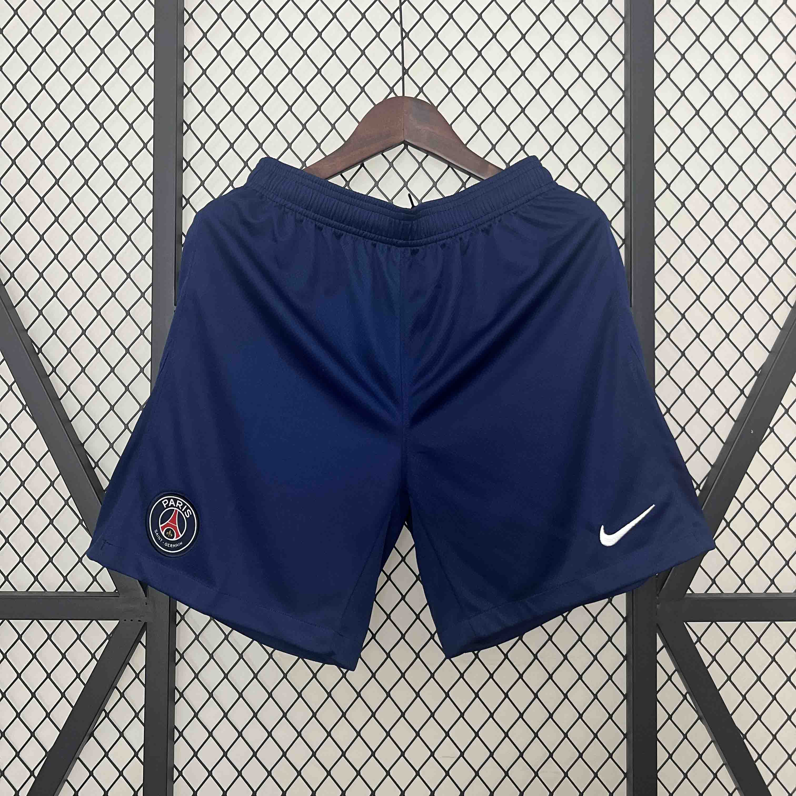 SIUjerseys-Paris Saint-Germain PSG 2024-25 Home Shorts - Fans Version