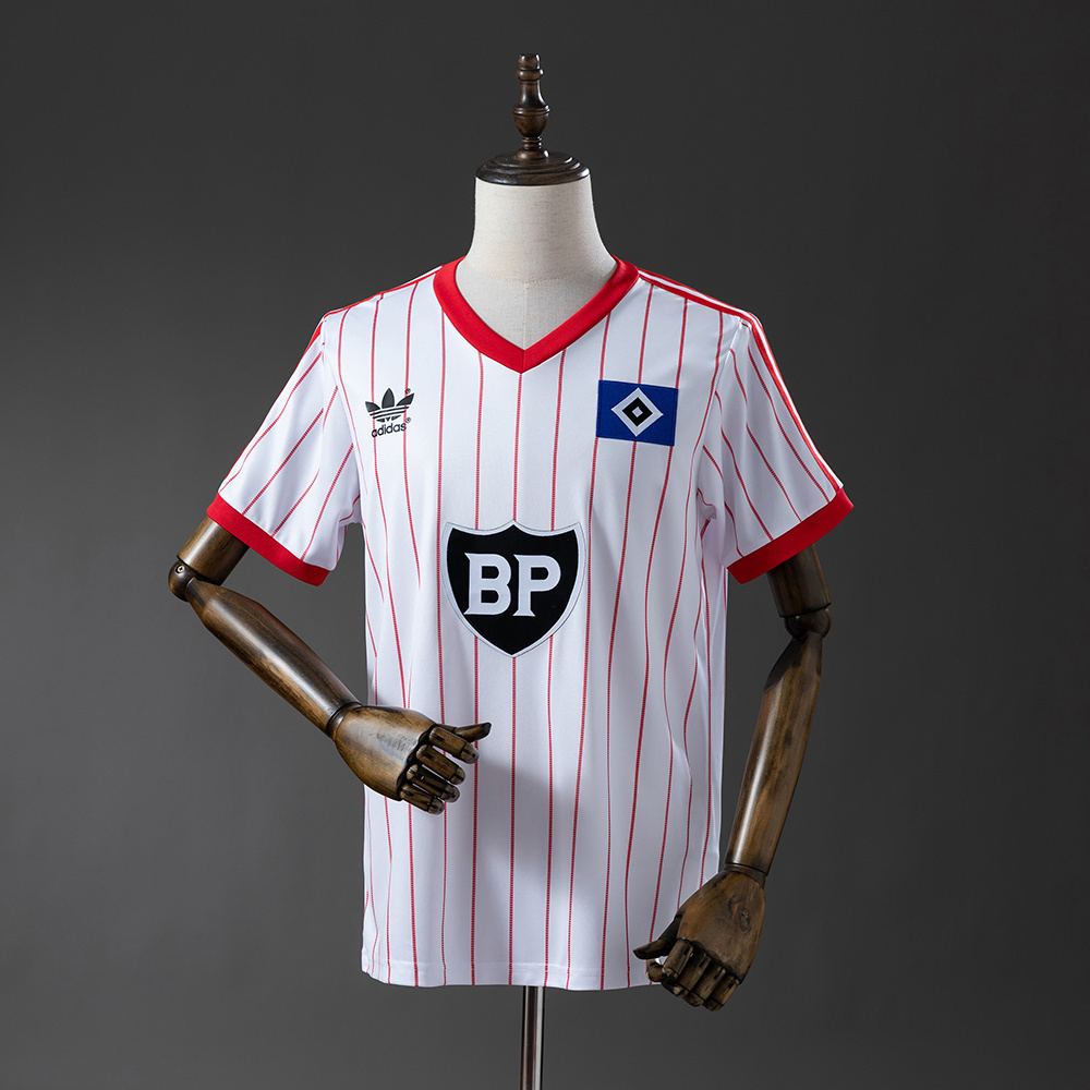 Hamburger SV Retro 1984 White- Fans Version:football jersey mysite: unitedjerseyfootball 邓江浪:football
