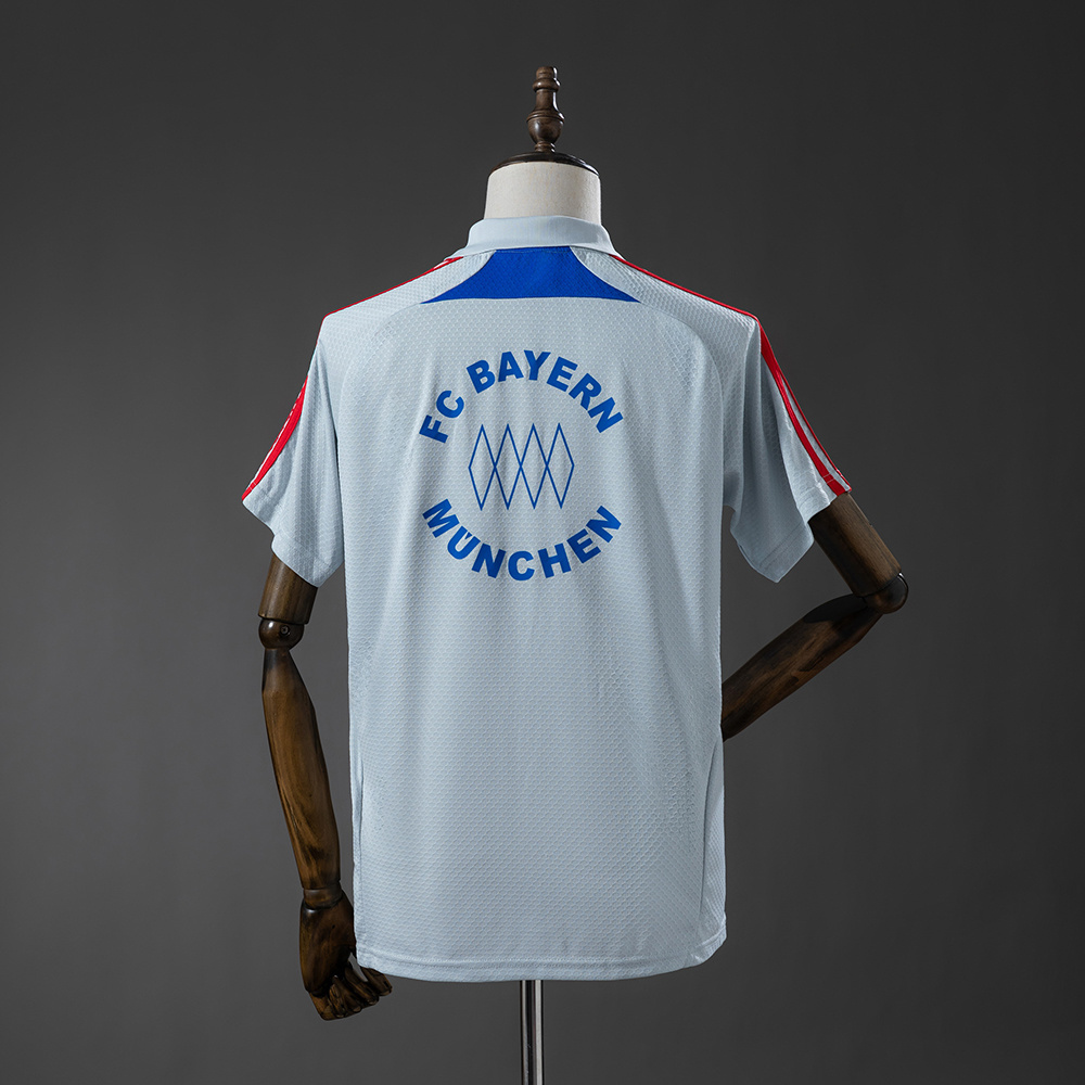 Bayern Munich 25/26 POLO - Grey:football jersey mysite: unitedjerseyfootball 邓江浪:football