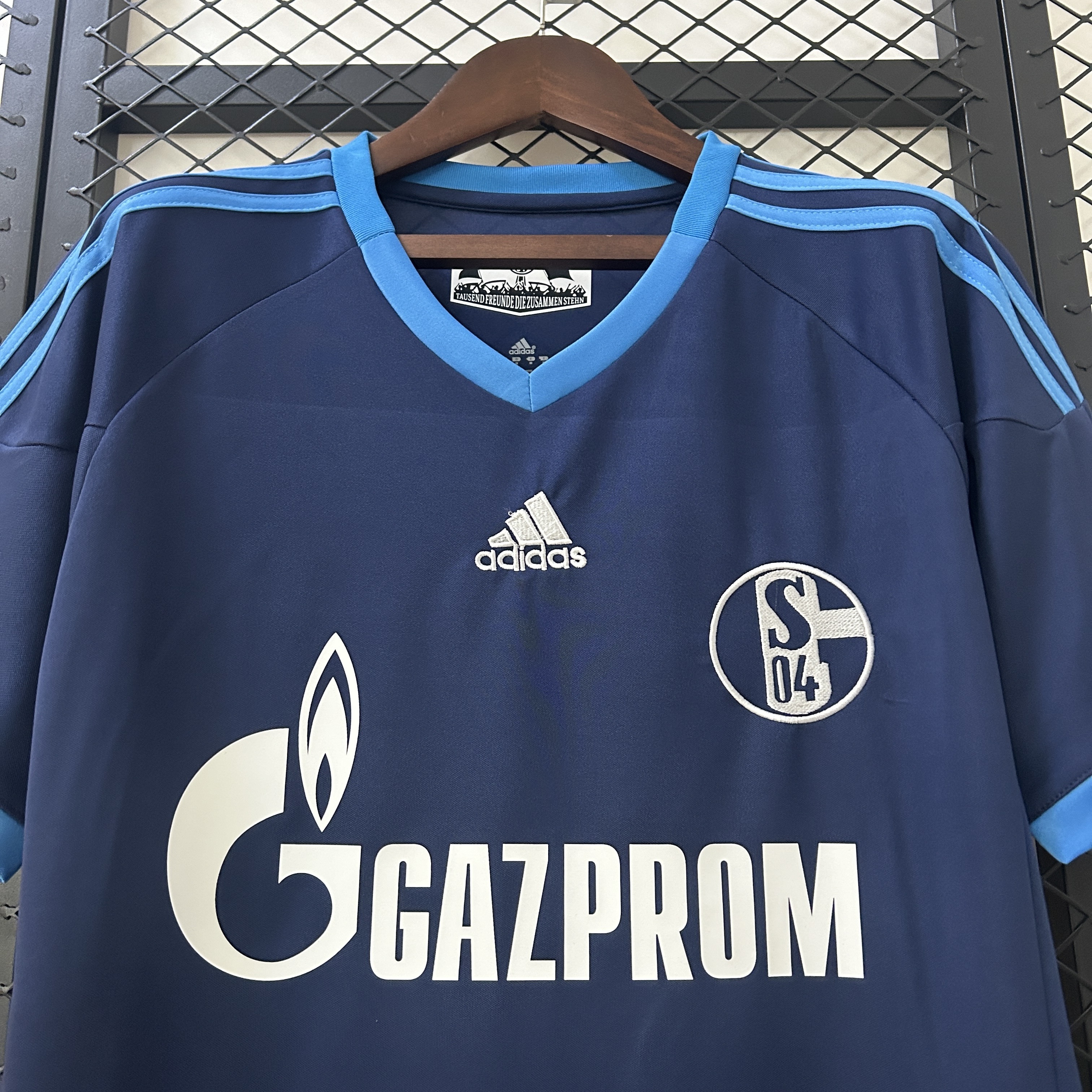 Retro Schalke 04 10/11 Away- Fans Version:football jersey mysite: unitedjerseyfootball 邓江浪:football