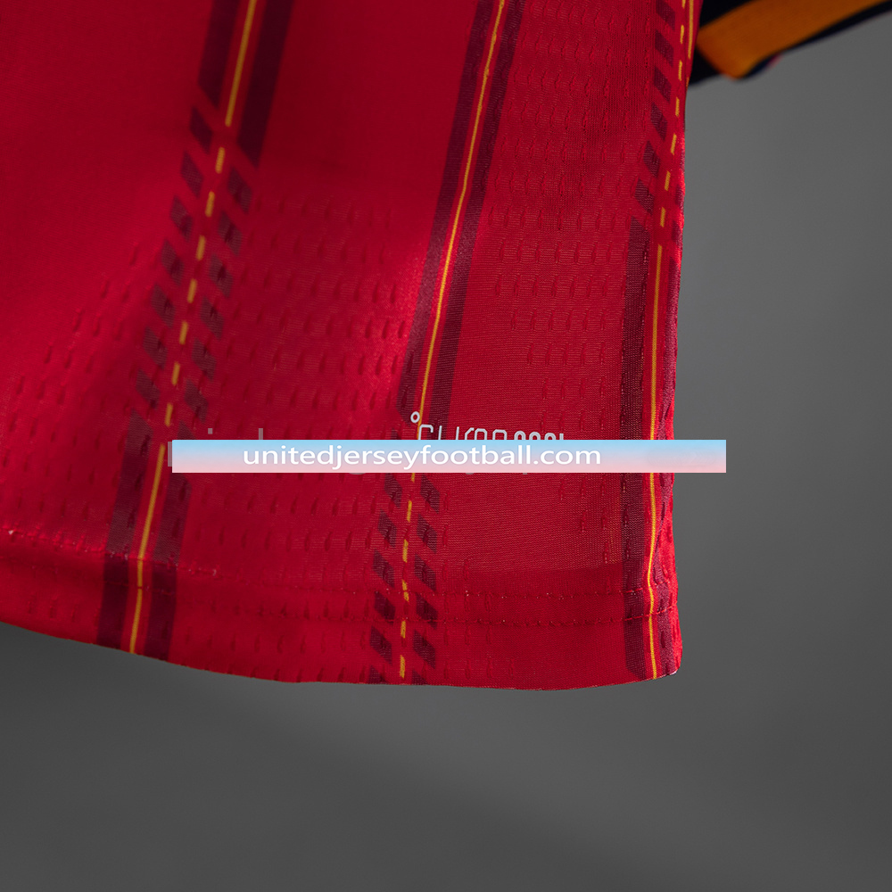 Spain 2026 Home Long-Sleeve - Player Version:football jersey mysite: unitedjerseyfootball 邓江浪:football