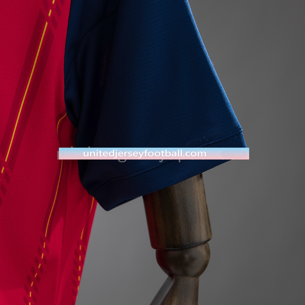 Spain's 2026 home football jersey - Fans Version:football jersey mysite: unitedjerseyfootball 邓江浪:football