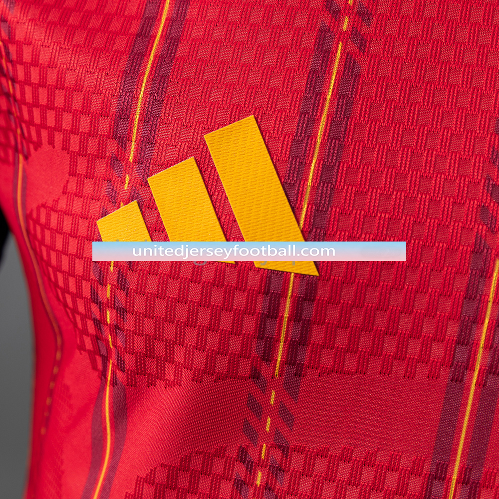 Spain 2026 Home Long-Sleeve - Player Version:football jersey mysite: unitedjerseyfootball 邓江浪:football