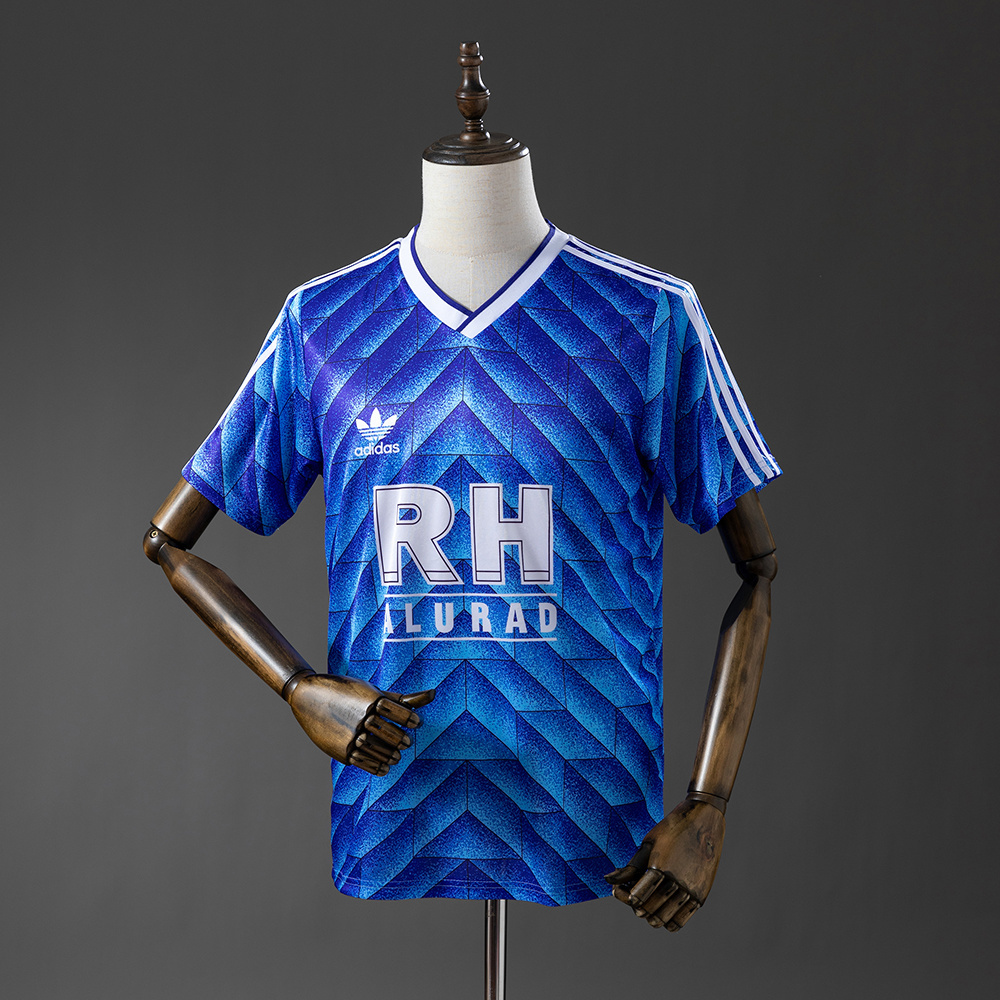Schalke 04 88/89 Home Retro Jersey:football jersey mysite: unitedjerseyfootball 邓江浪:football