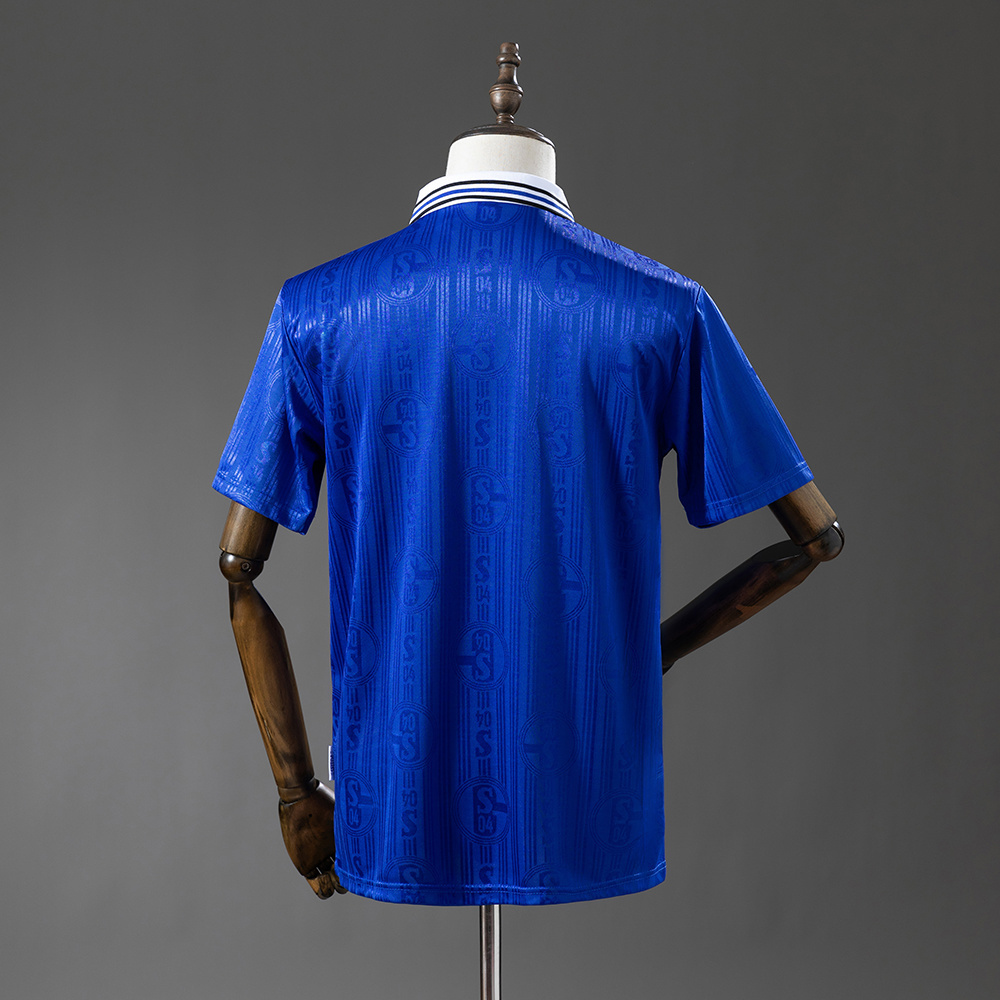 Schalke 04 96/97 Home Retro Jersey:football jersey mysite: unitedjerseyfootball 邓江浪:football