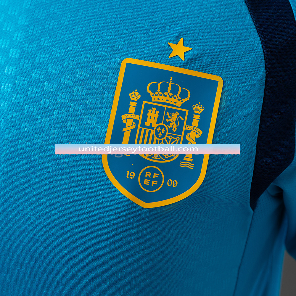 Spain 26/27 Training - Blue Jersey - Fans Version:football jersey mysite: unitedjerseyfootball 邓江浪:football
