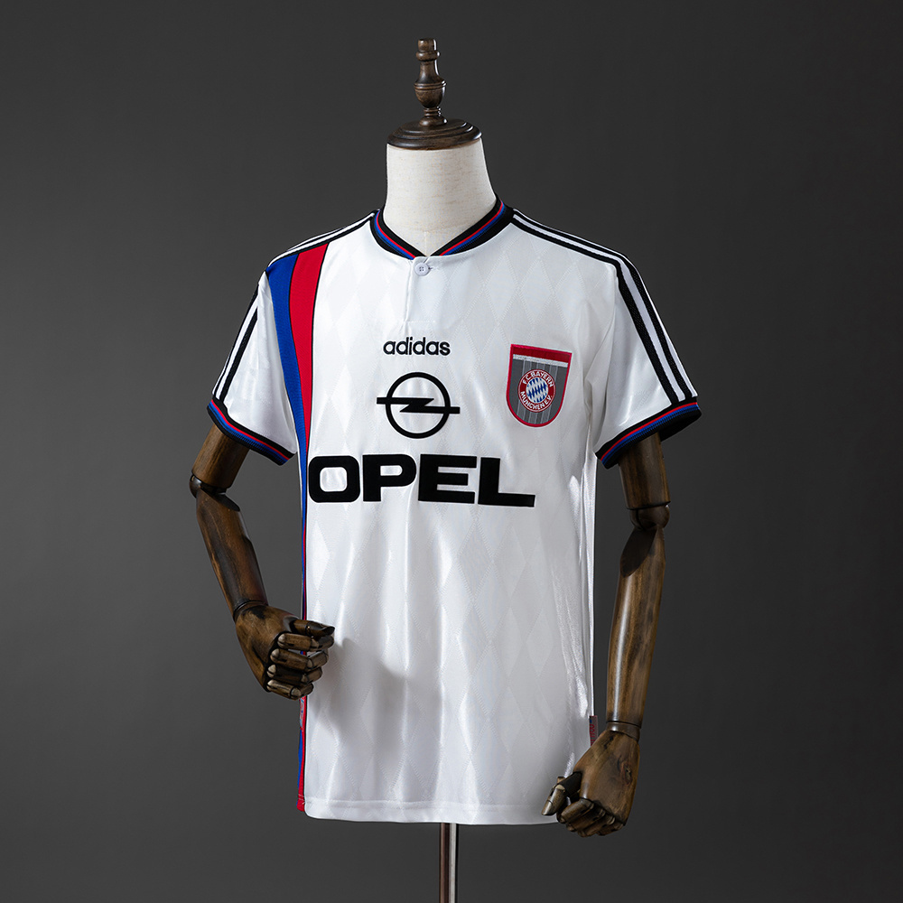 Retro Bayern Munich 96/98 Away:football jersey mysite: unitedjerseyfootball 邓江浪:football
