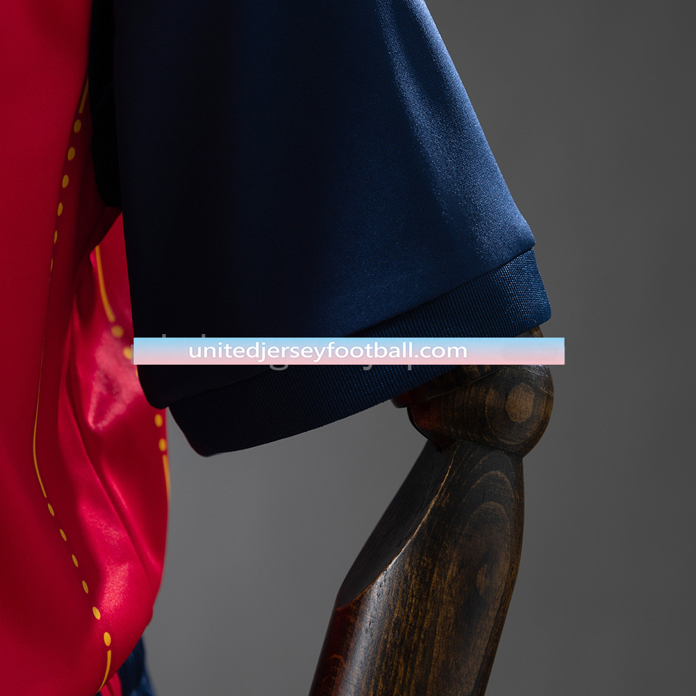 Spain 2026 Home Stadium Kids Kit:football jersey mysite: unitedjerseyfootball 邓江浪:football