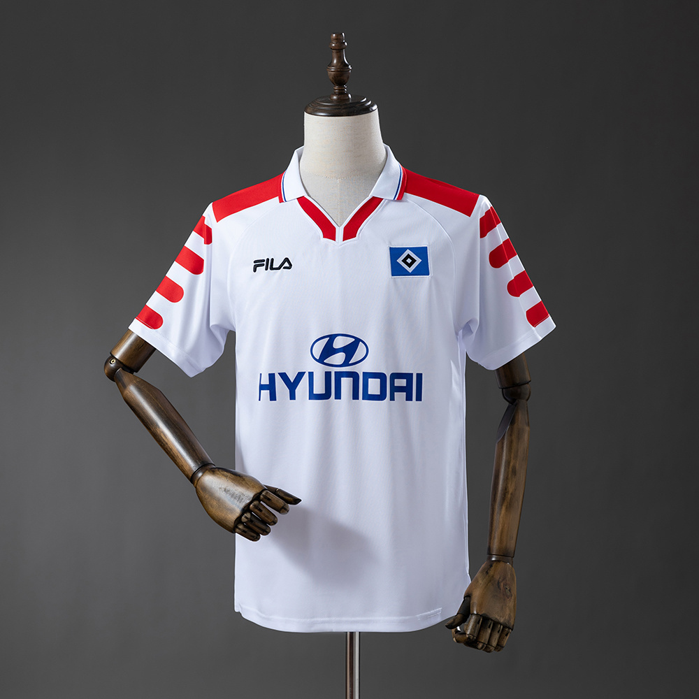 Hamburger SV 98/99 Home Retro Jersey - Fans Version:football jersey mysite: unitedjerseyfootball 邓江浪:football