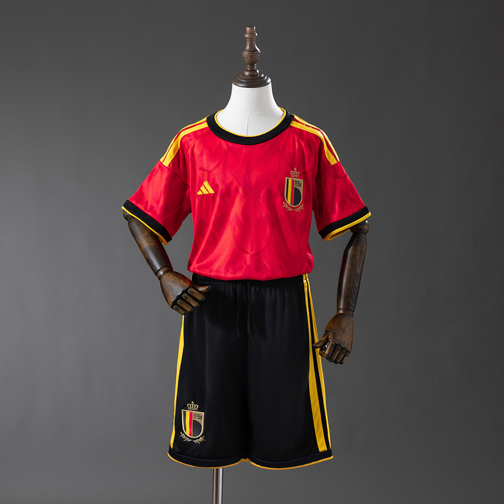 Belgium 2026 Home Stadium Kids Kit:football jersey mysite: unitedjerseyfootball 邓江浪:football