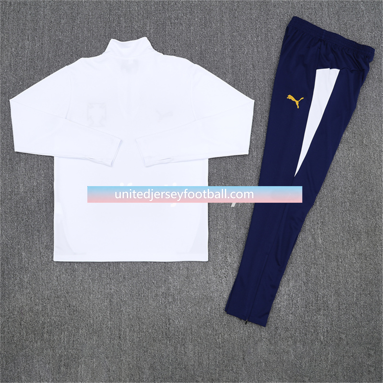 Portugal 25-26 Long Sleeve Training Set - White:football jersey mysite: unitedjerseyfootball 邓江浪:football