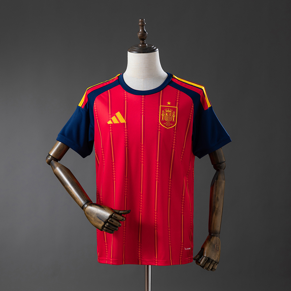Spain's 2026 home football jersey - Fans Version:football jersey mysite: unitedjerseyfootball 邓江浪:football