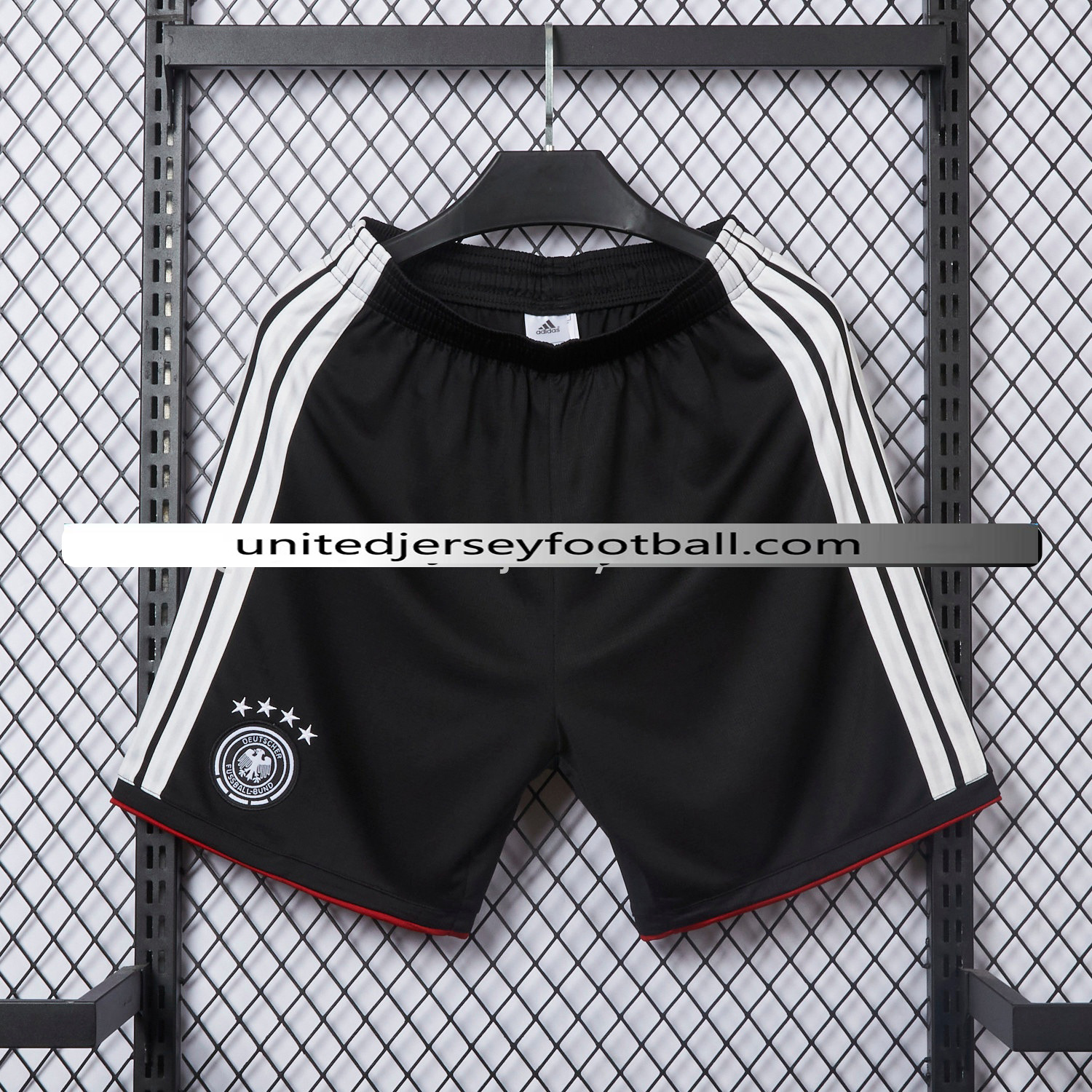 Germany 2026 Home Black Shorts - Fans Version:football jersey mysite: unitedjerseyfootball 邓江浪:football
