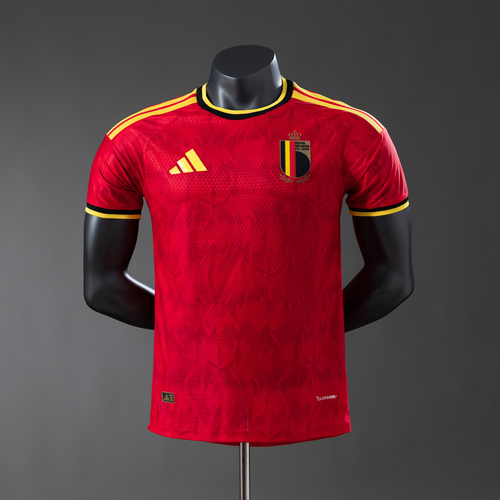 Belgium 2026 Home Stadium Jersey - Player Version:football jersey mysite: unitedjerseyfootball 邓江浪:football