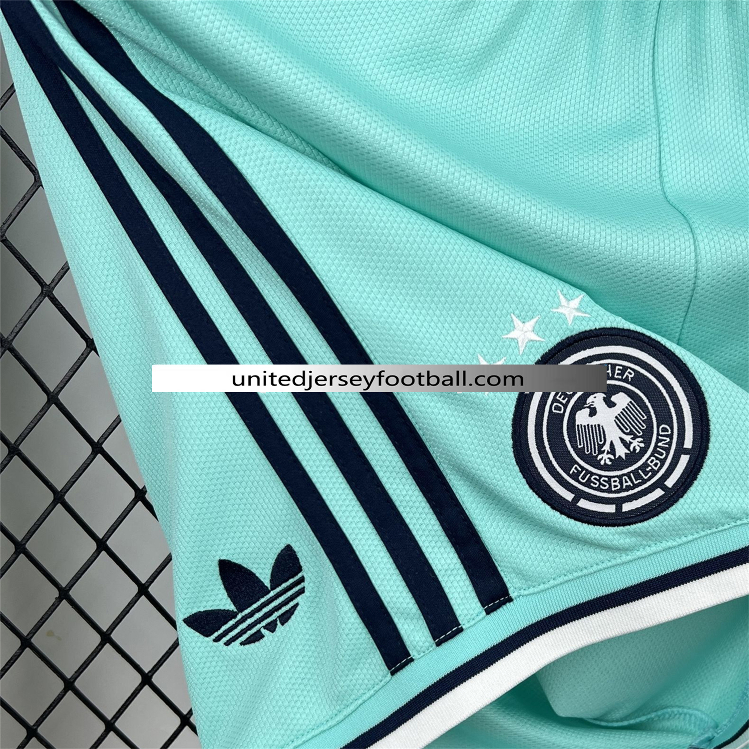 Germany 2026 Away Green Shorts - Fans Version:football jersey mysite: unitedjerseyfootball 邓江浪:football