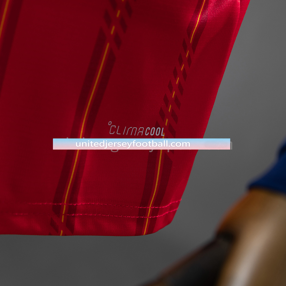 Spain 2026 Home Long-Sleeve Jersey - Fans Version:football jersey mysite: unitedjerseyfootball 邓江浪:football